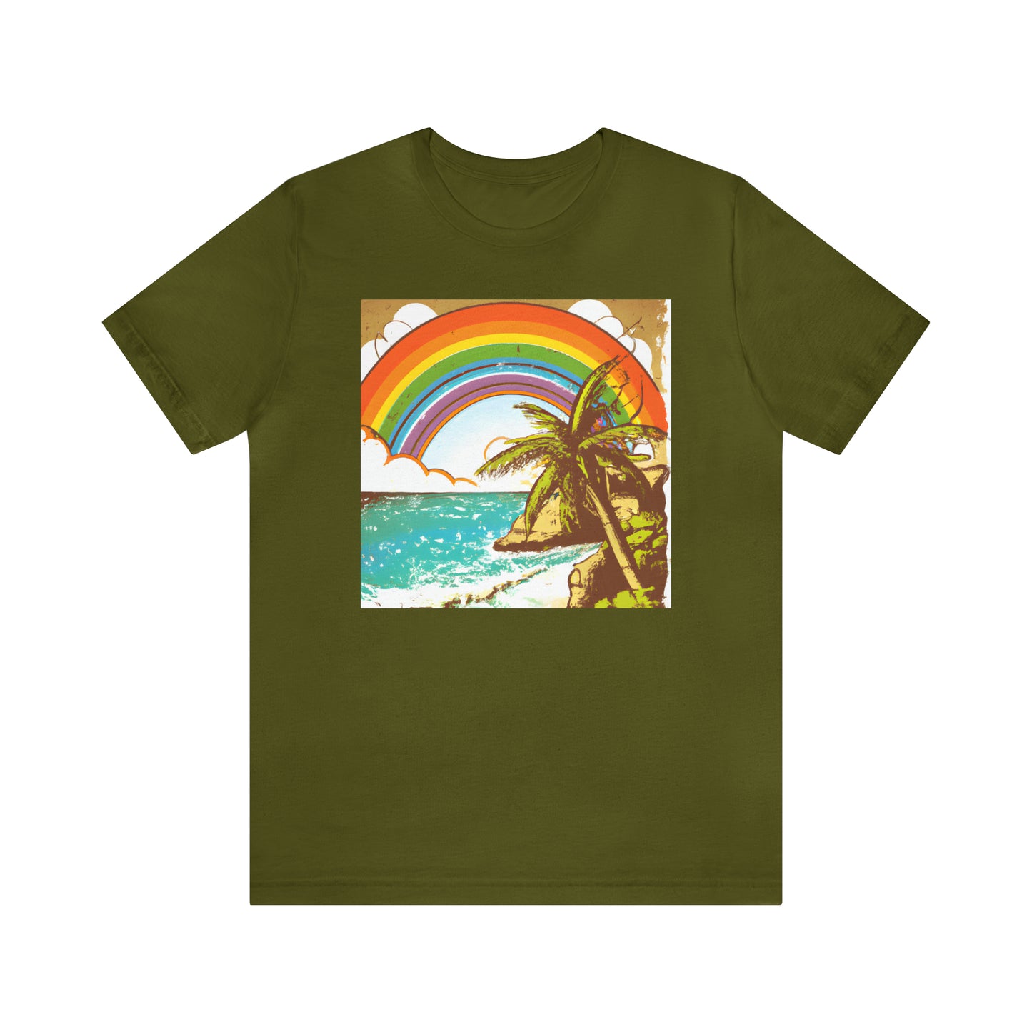 Rainbow Glimmer Island - T-shirt