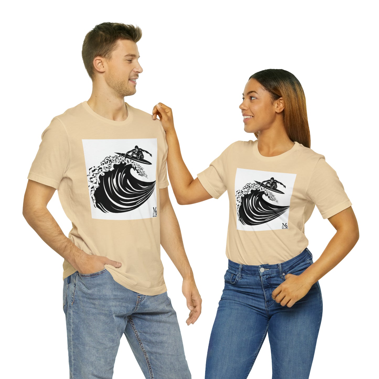 Wave Catching Surfer - T-shirt