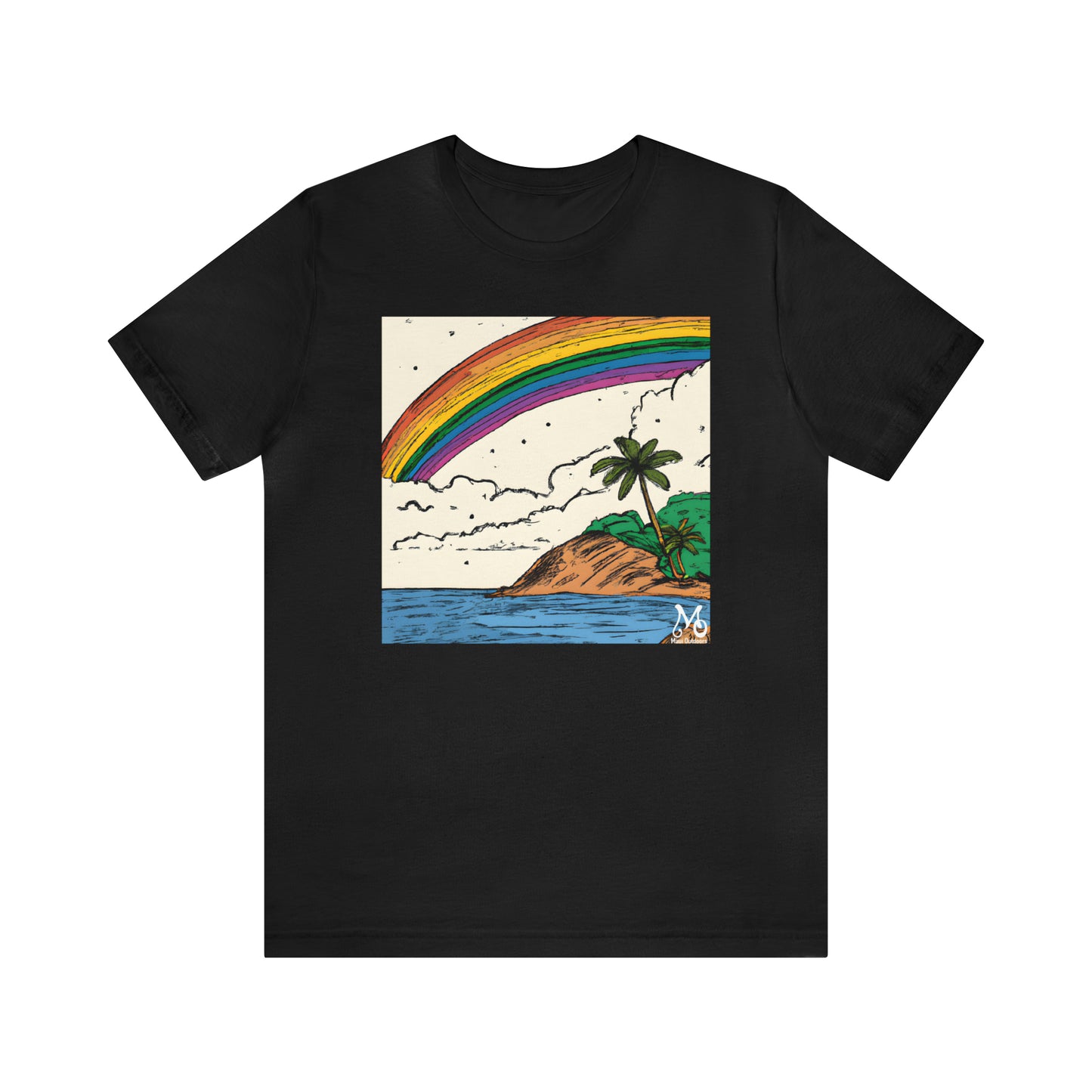 Rainbow Aloha Island - T-shirt