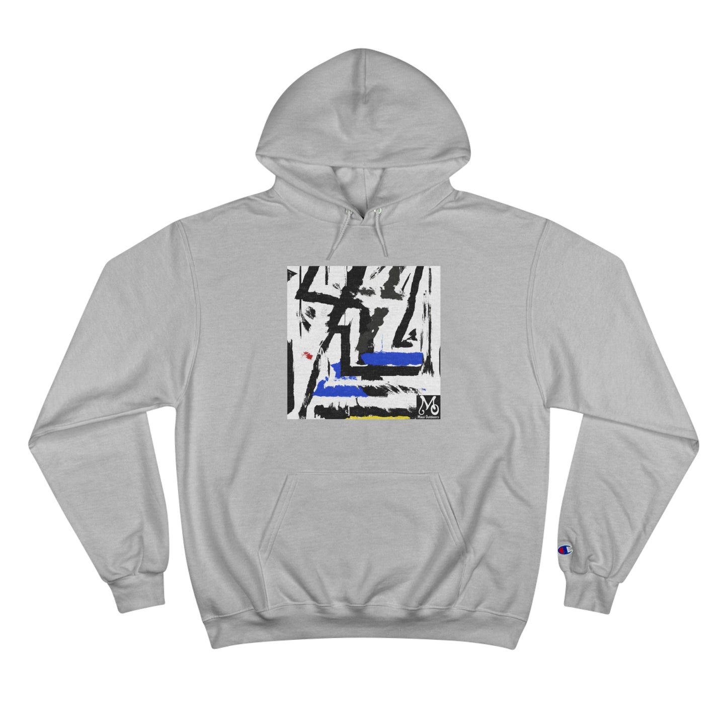 Intersecting Chromatic Clouds - Champion Hoodie