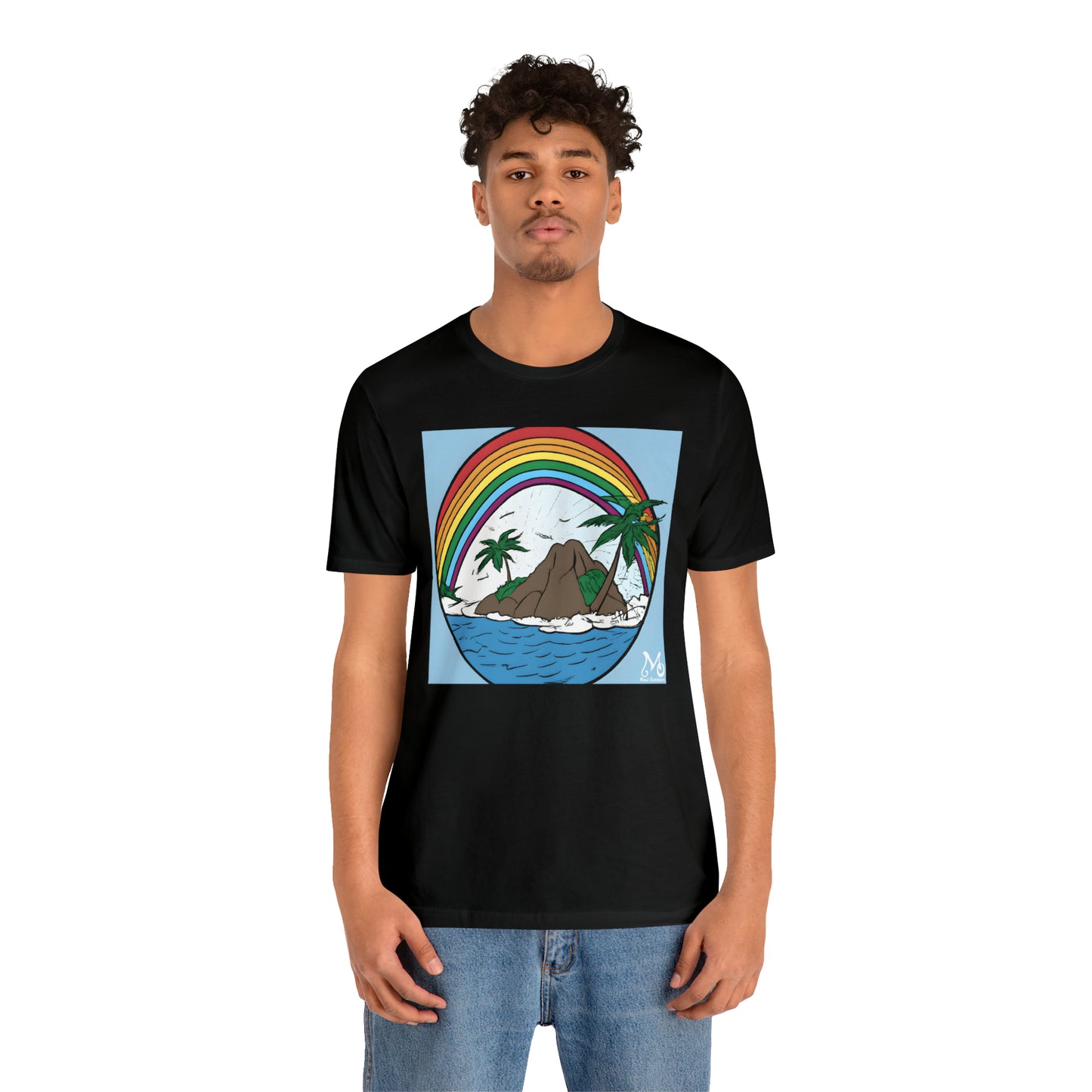 Rainbow Vista Island III - T-shirt