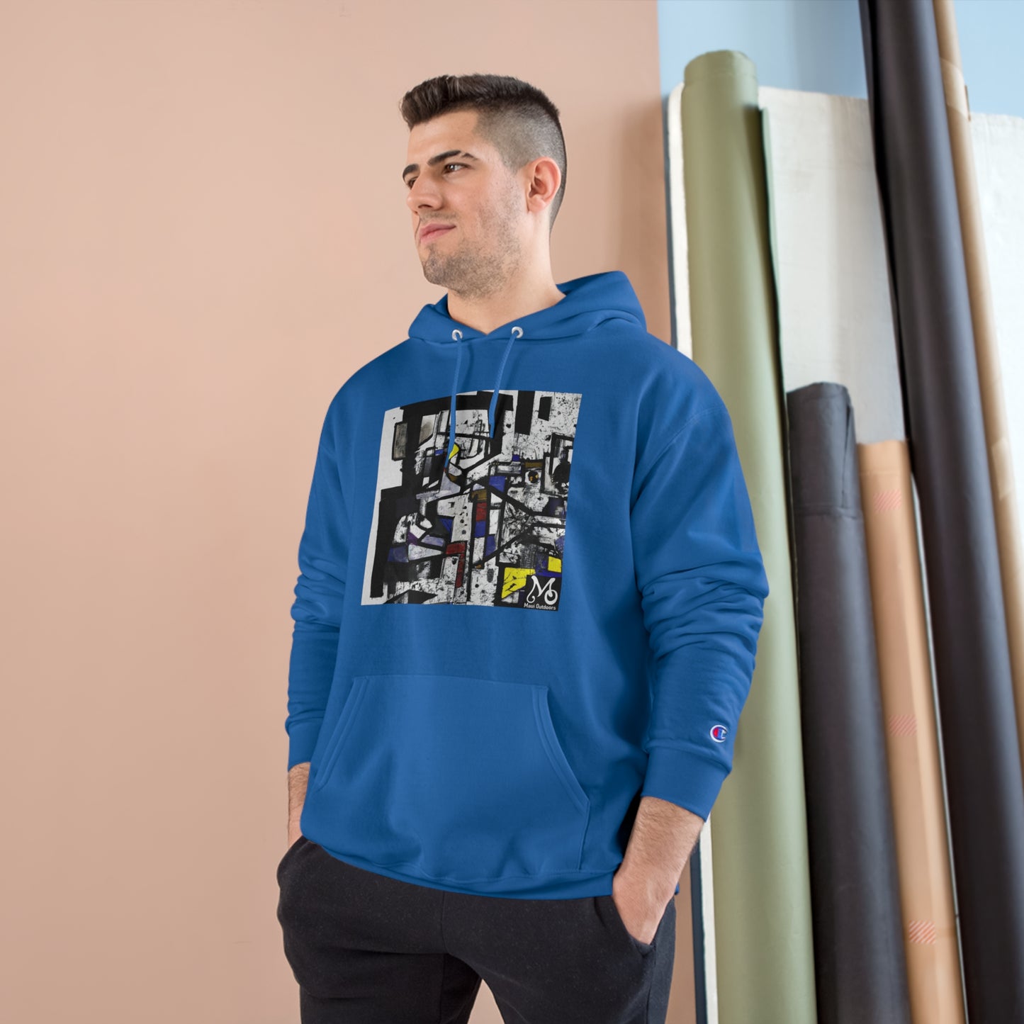 Tangled Reflections - Champion Hoodie