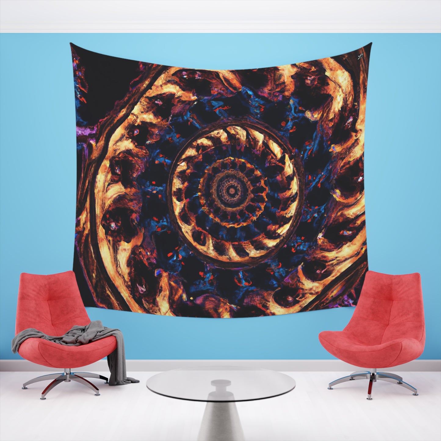 Swirling Cyclone Vortex - Tapestry