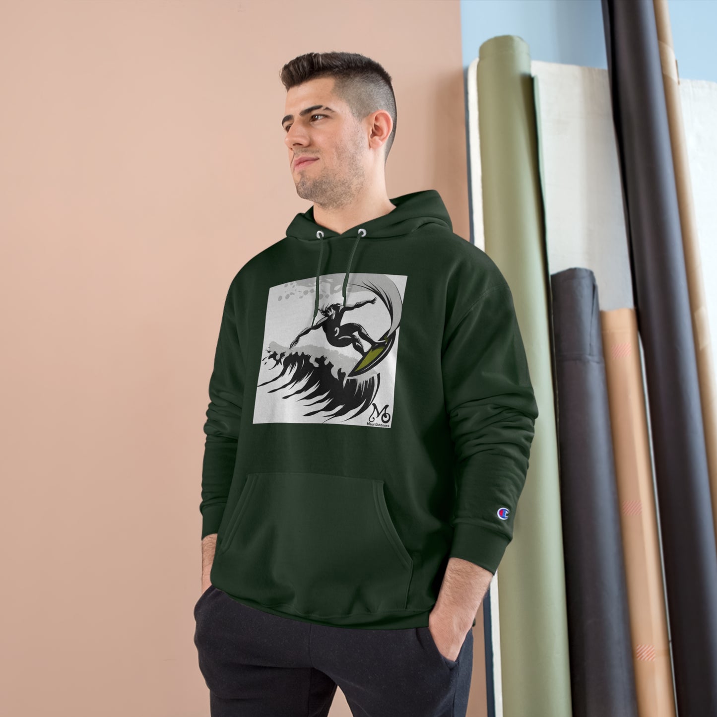 Wave Rider II - Champion Hoodie