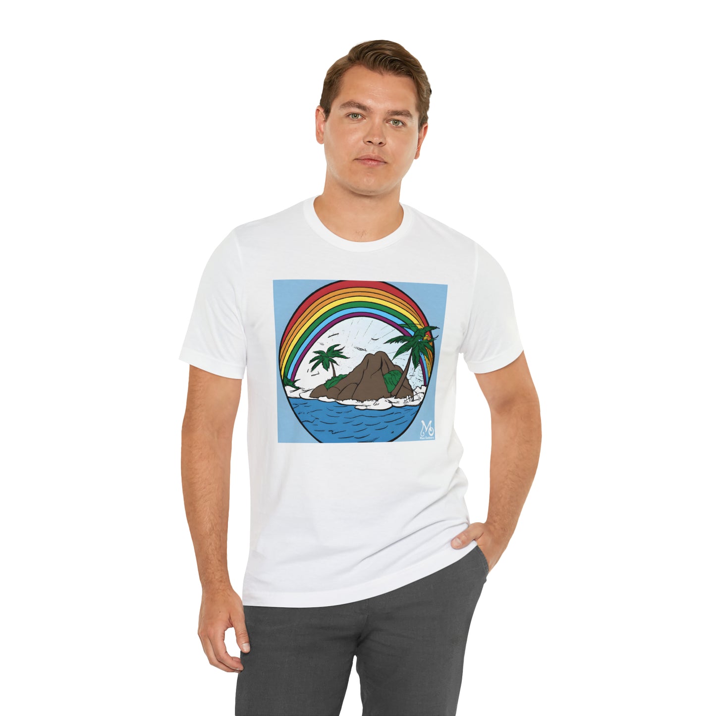 Rainbow Vista Island III - T-shirt