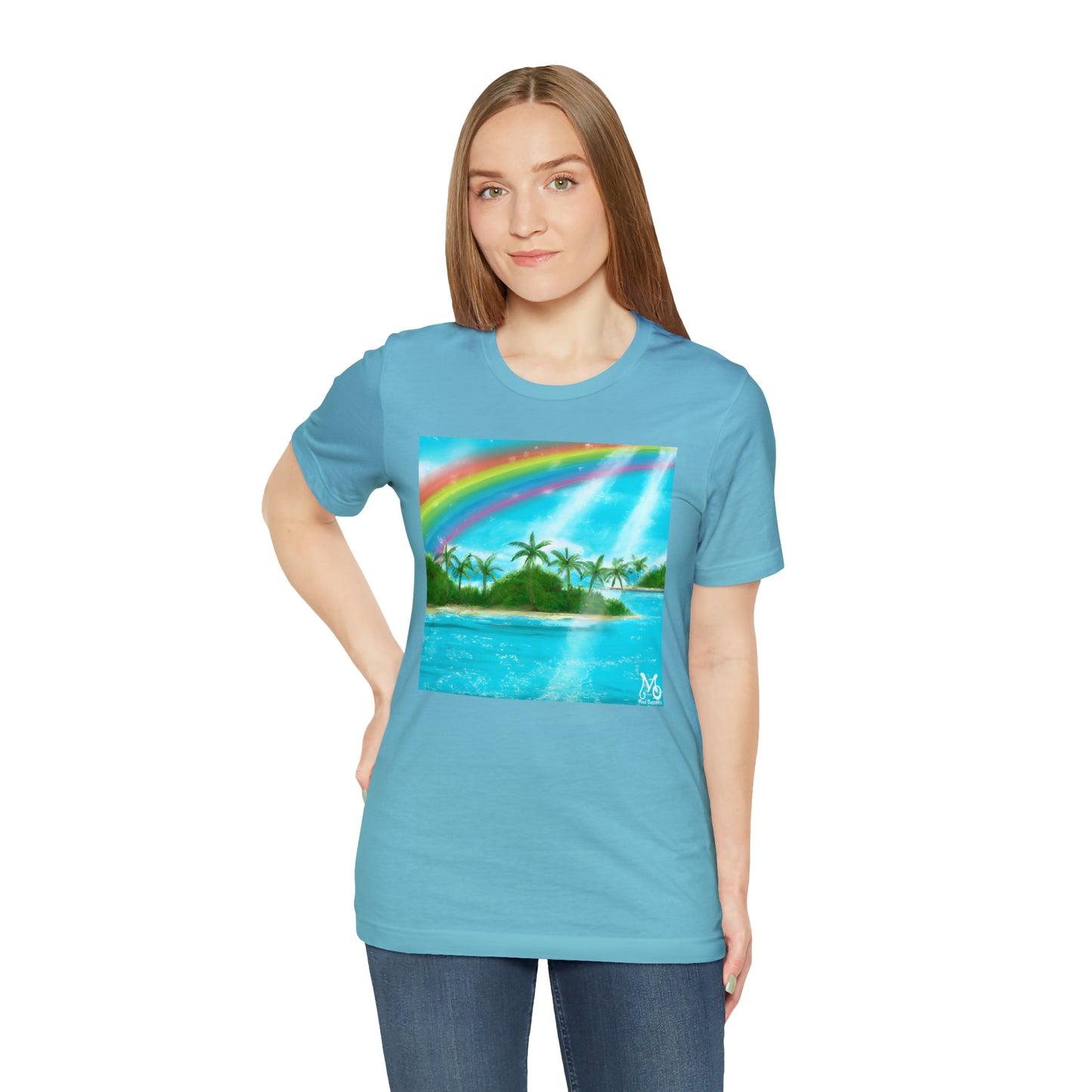 Tropical Serene Vista - T-shirt