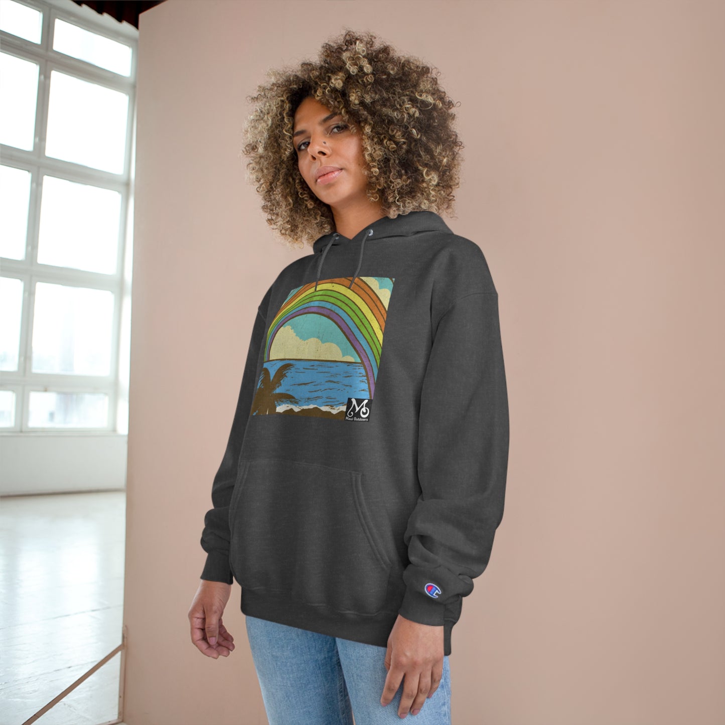 Rainbow Harbor - Champion Hoodie