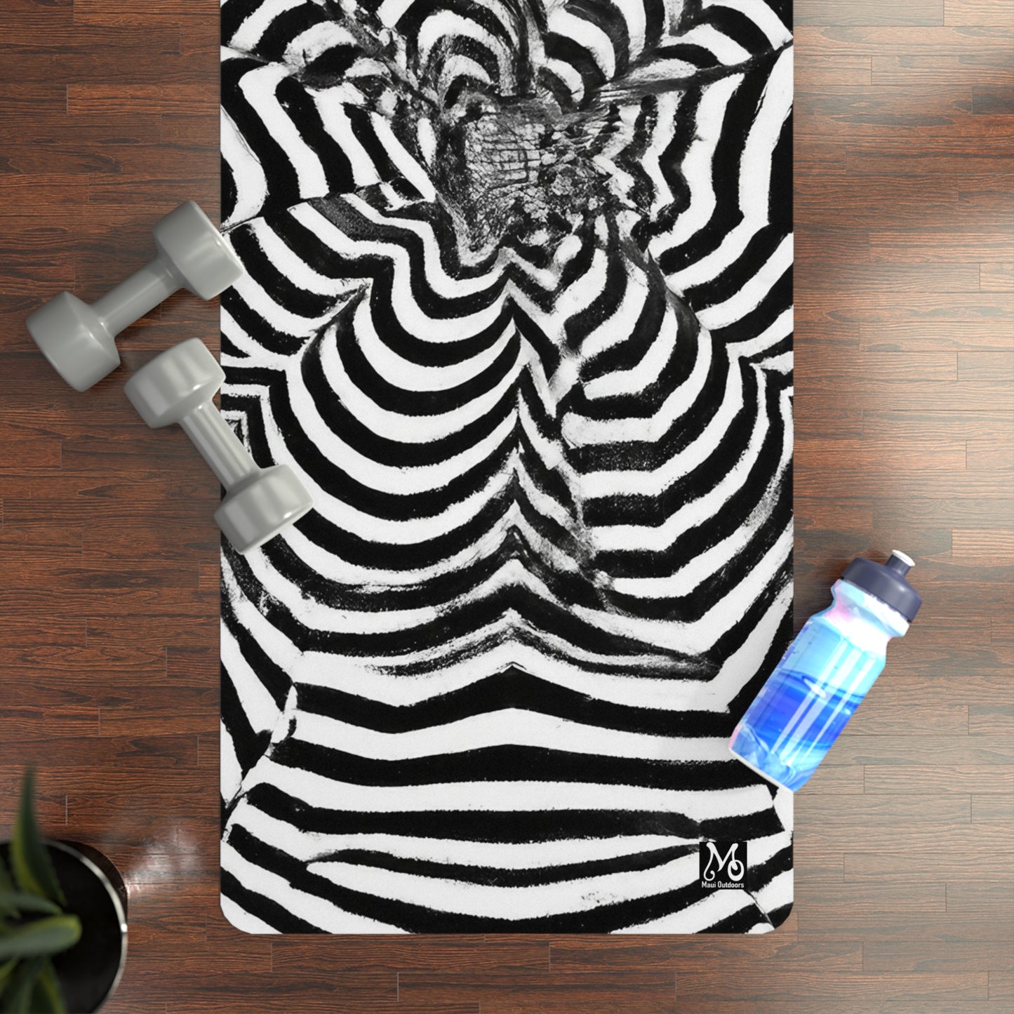 Eternal Helix Illusion - Yoga Mat