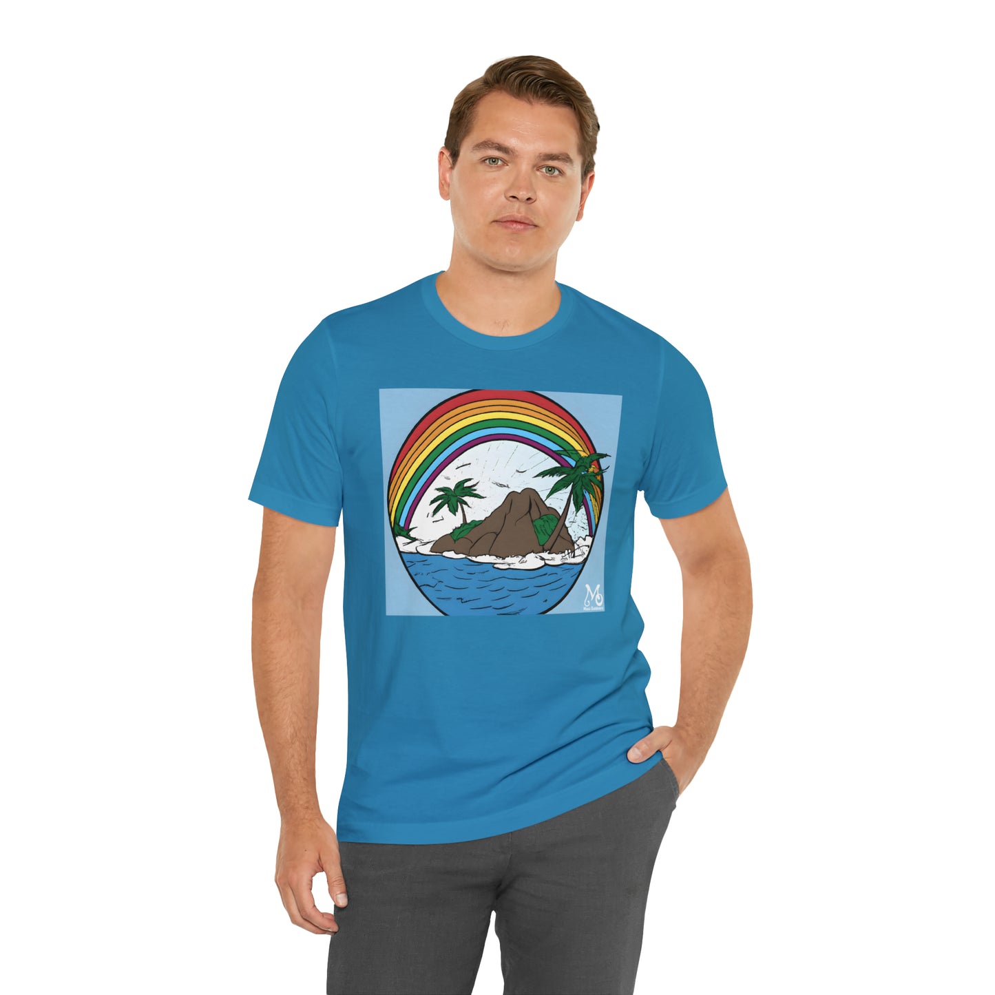 Rainbow Vista Island III - T-shirt