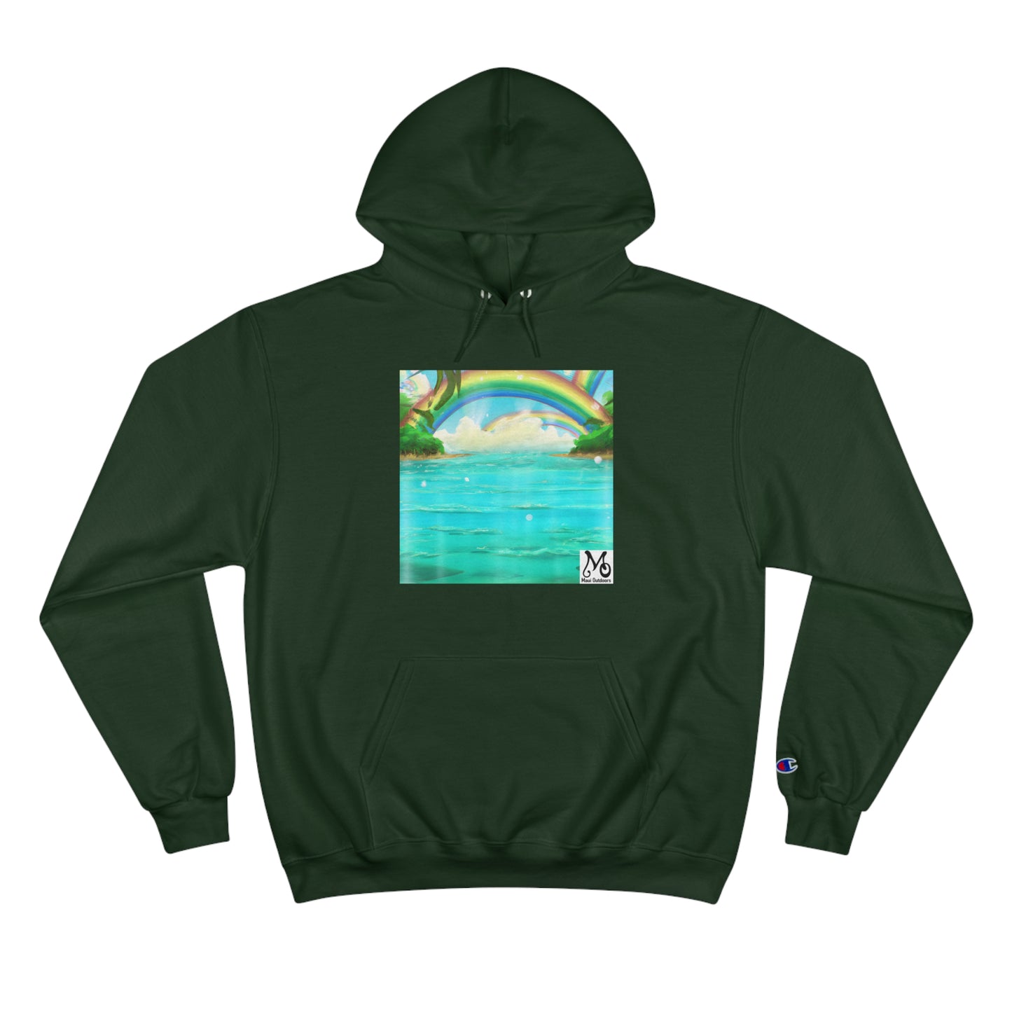 Island Paradise Vista - Champion Hoodie