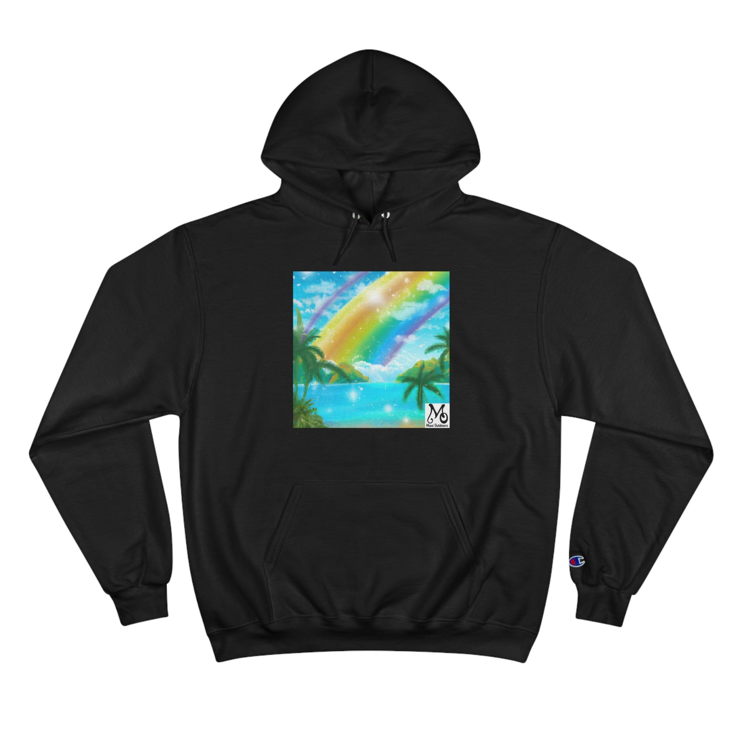 Tropical Paradise Vista - Champion Hoodie