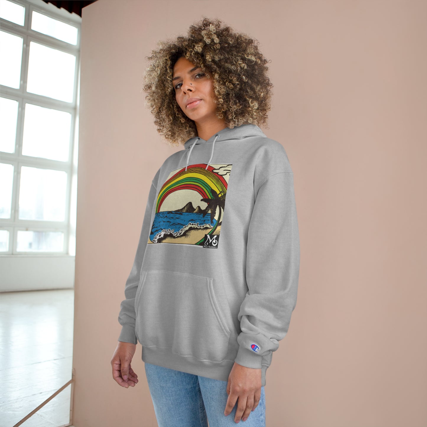 Rainbow Oasis II - Champion Hoodie