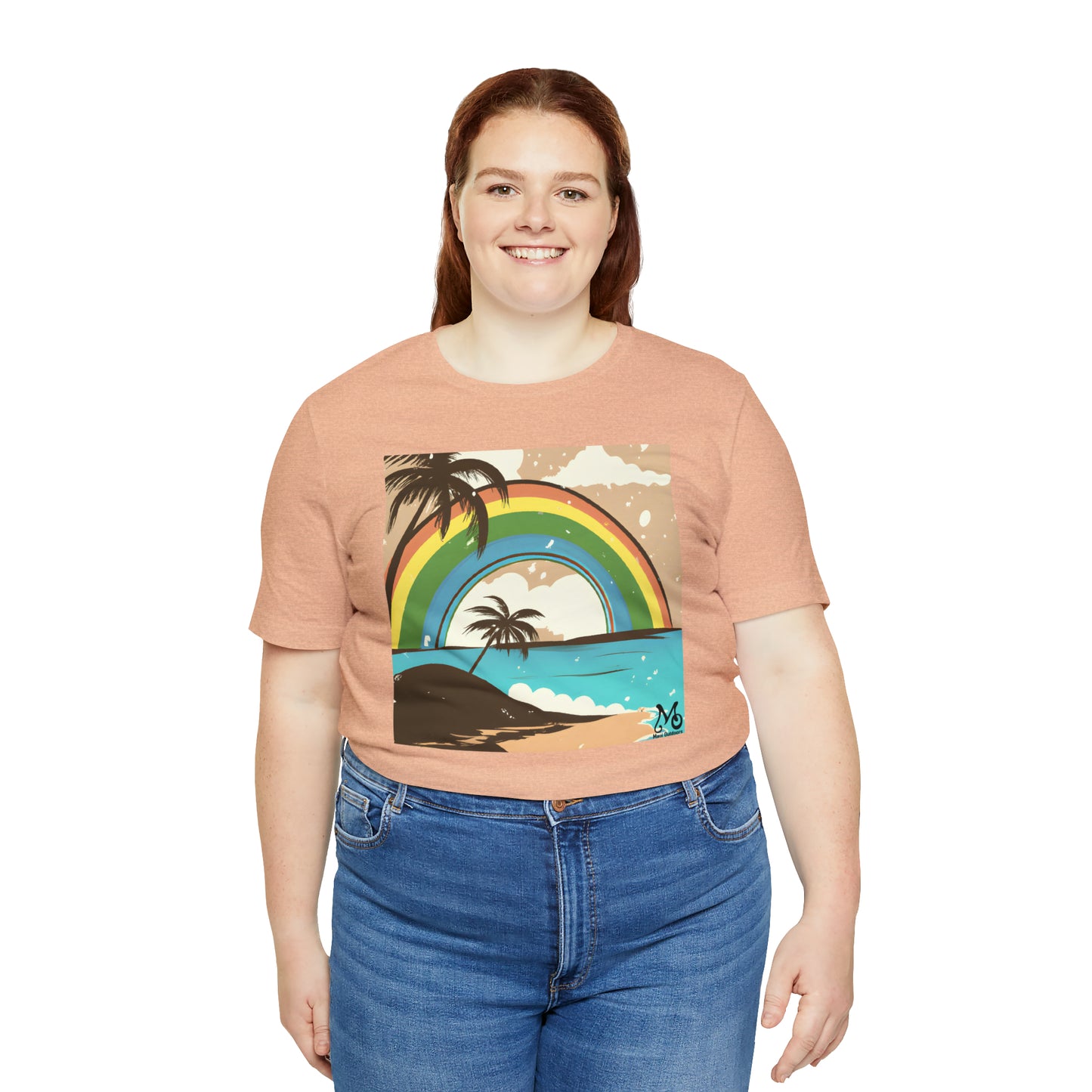 Rainbow Vista Island V - T-shirt