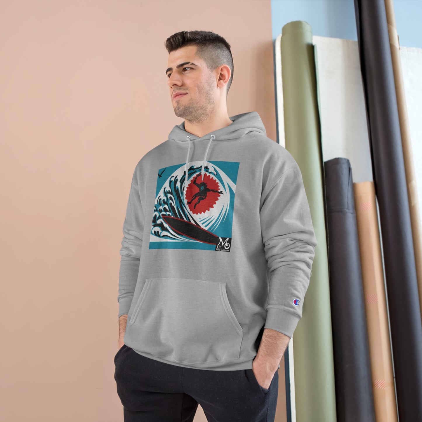 Wave Rider I - Champion Hoodie