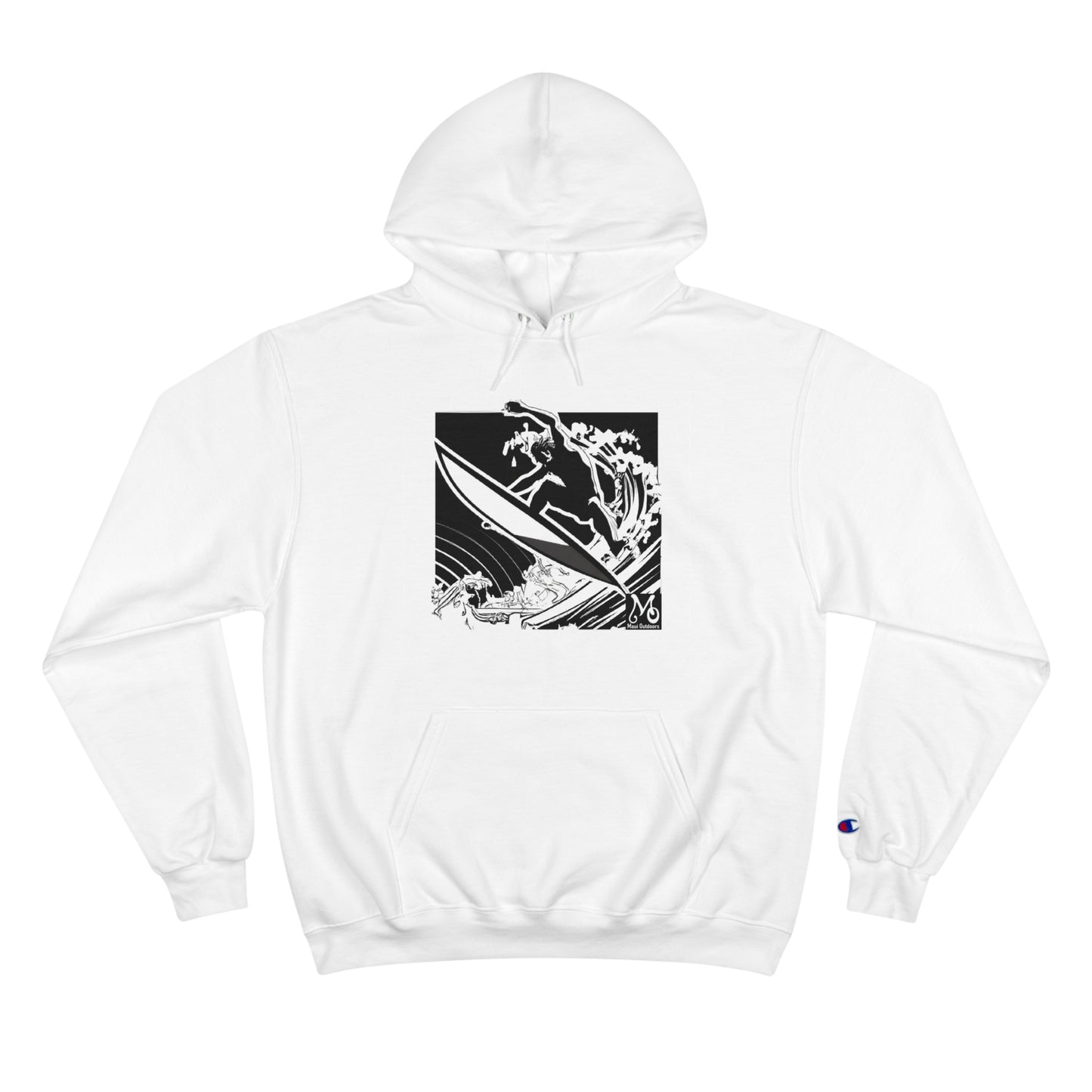 Airborne Surfer - Champion Hoodie