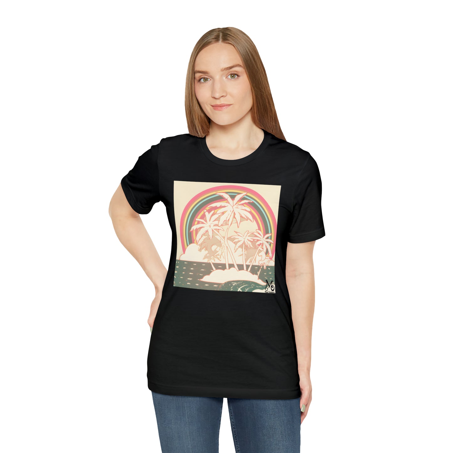 Rainbow View Island - T-shirt