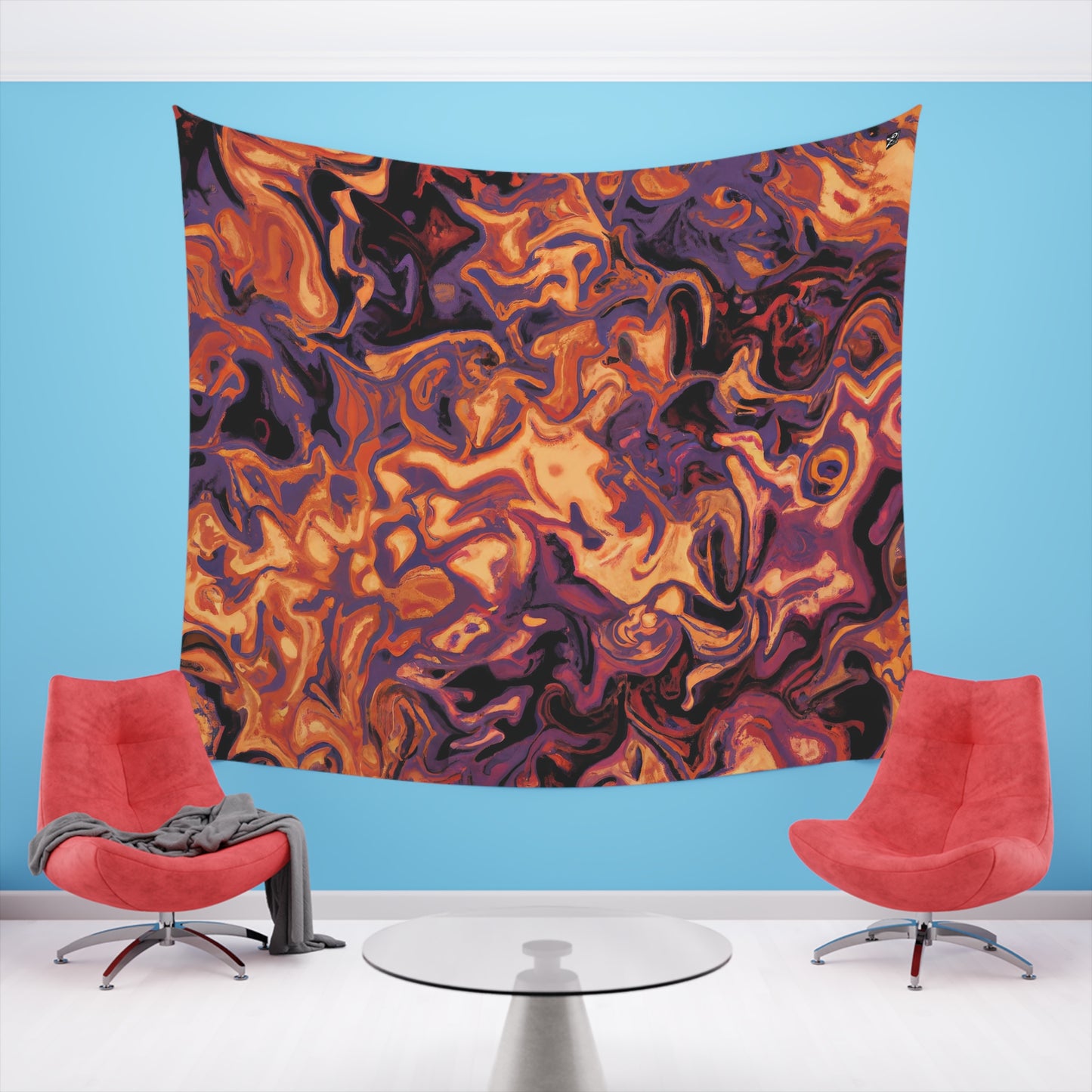 Aurora Lava Flow - Tapestry