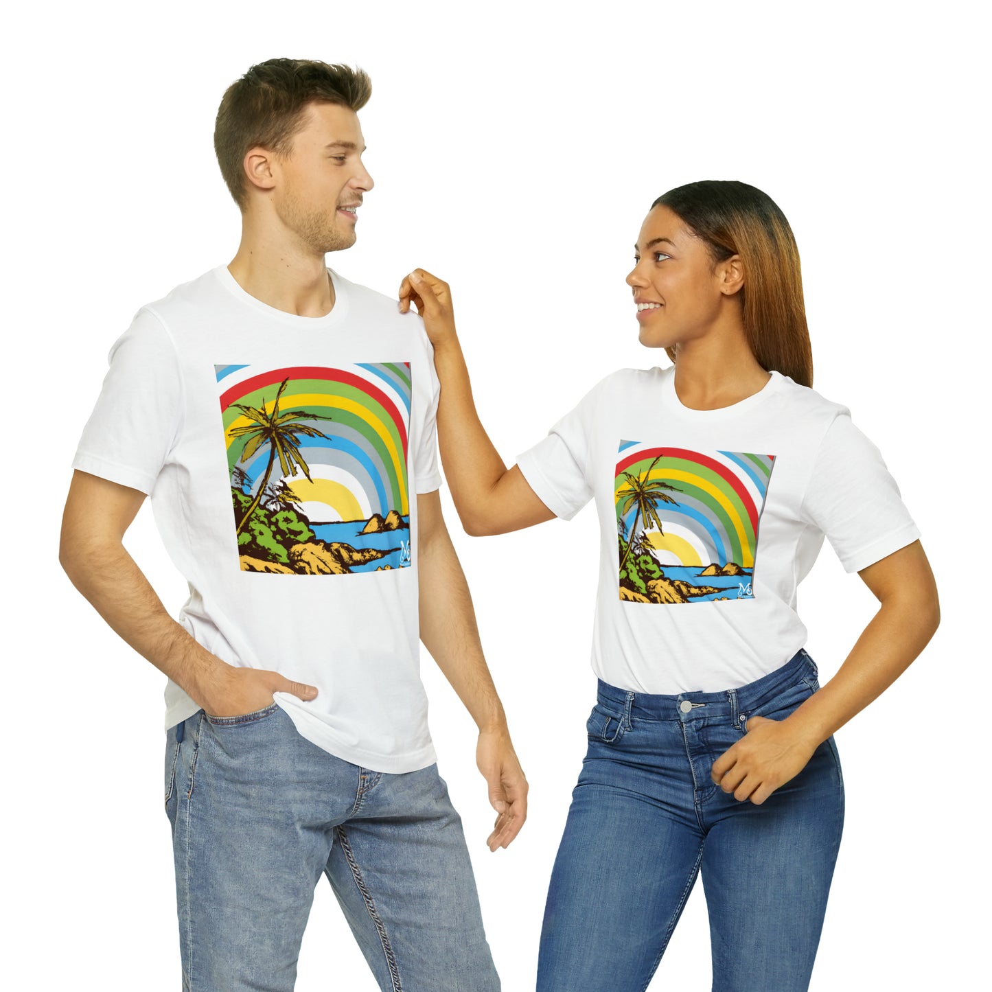 Rainbow Vista Isle - T-shirt