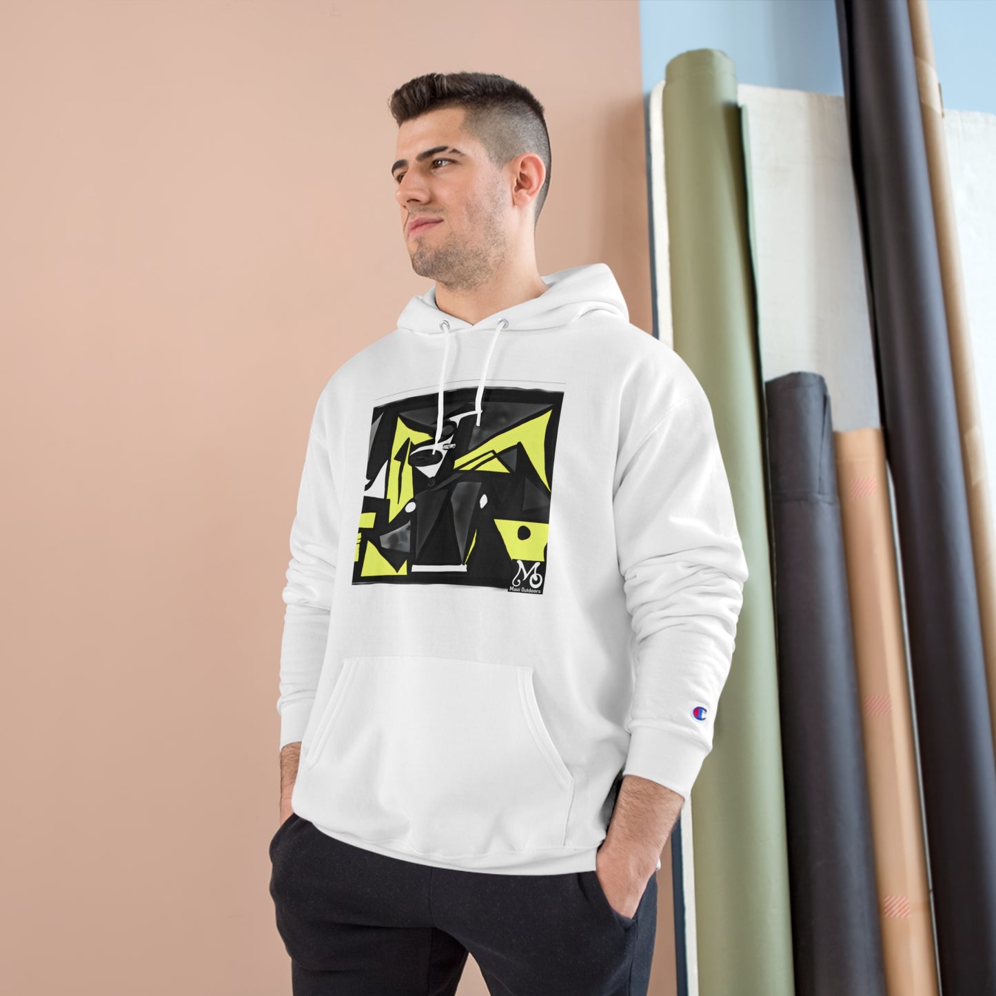 Geometric Splendor - Champion Hoodie