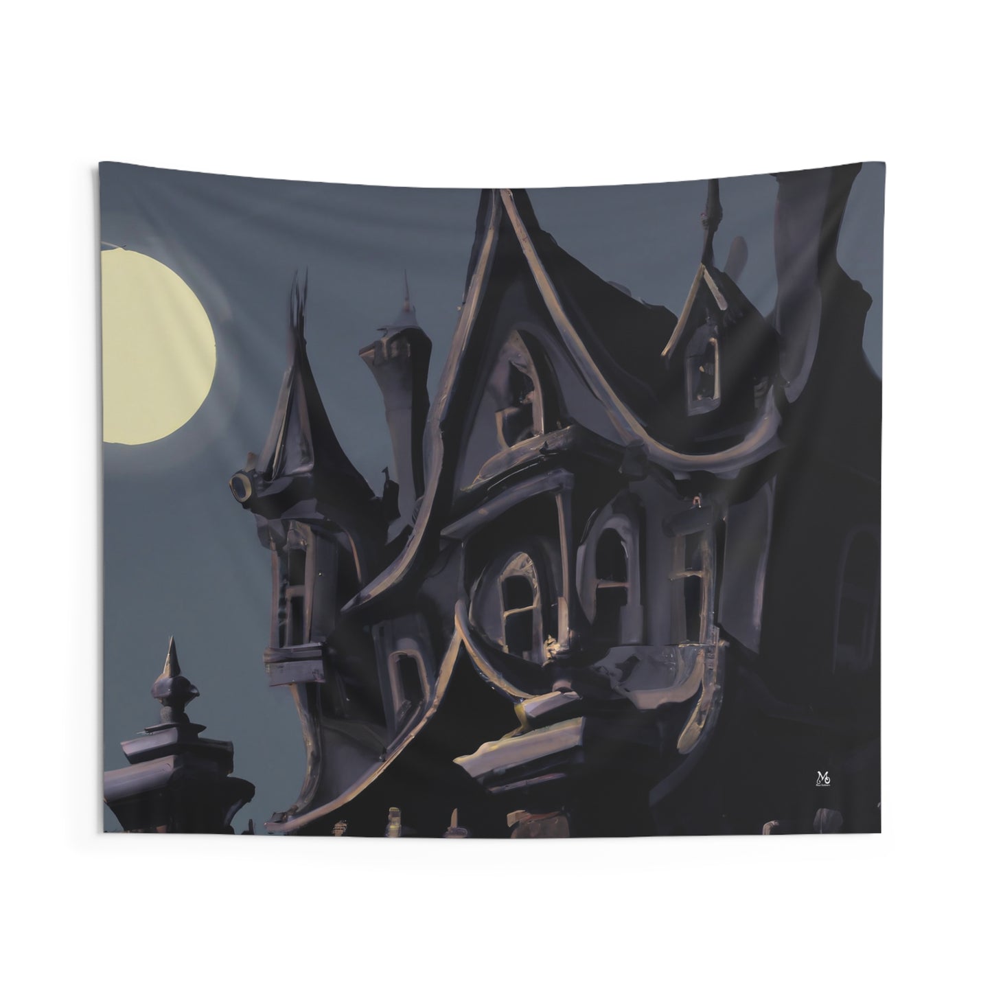 The House of Spectre's Keep - Halloween Tapestry