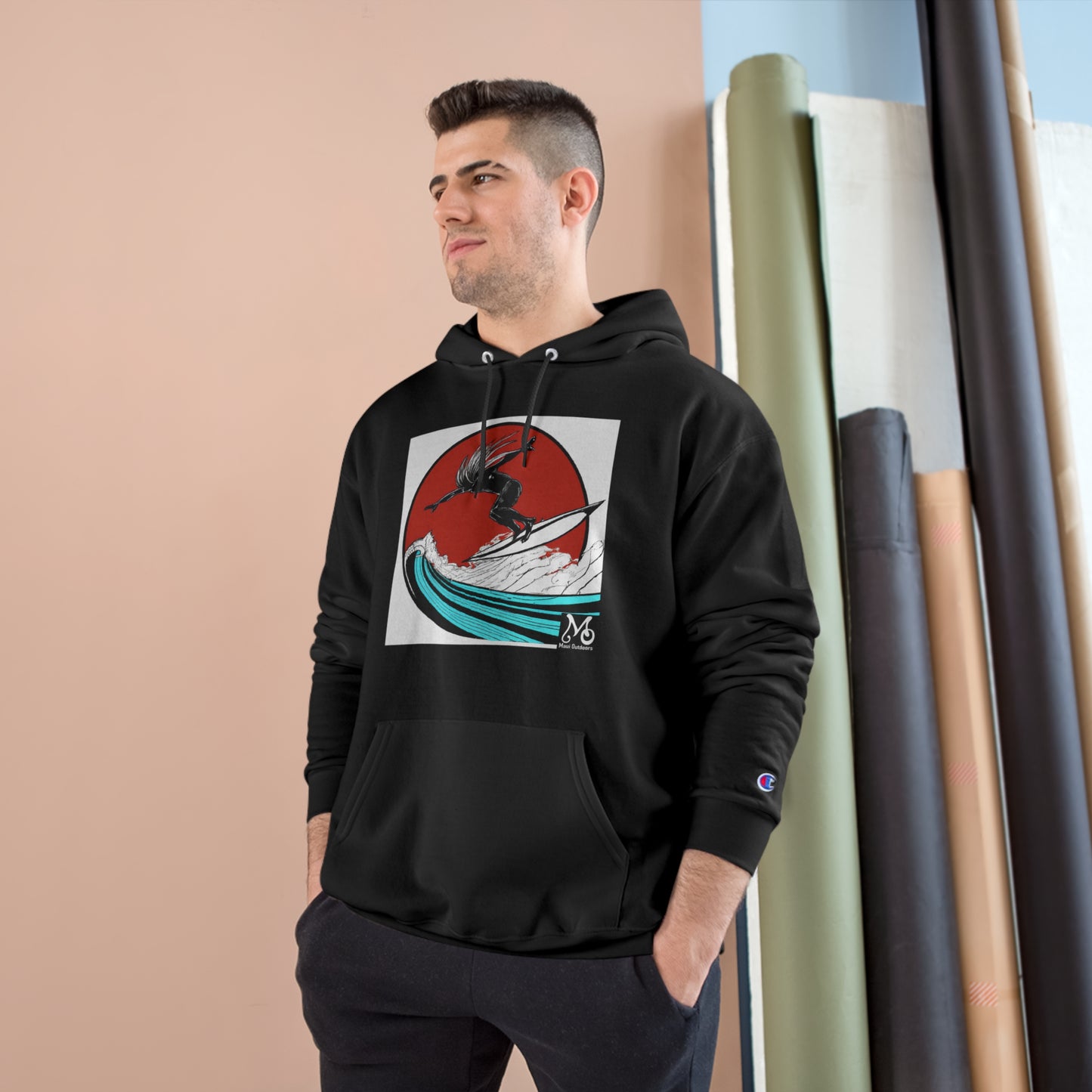 Wave Rider III - Champion Hoodie