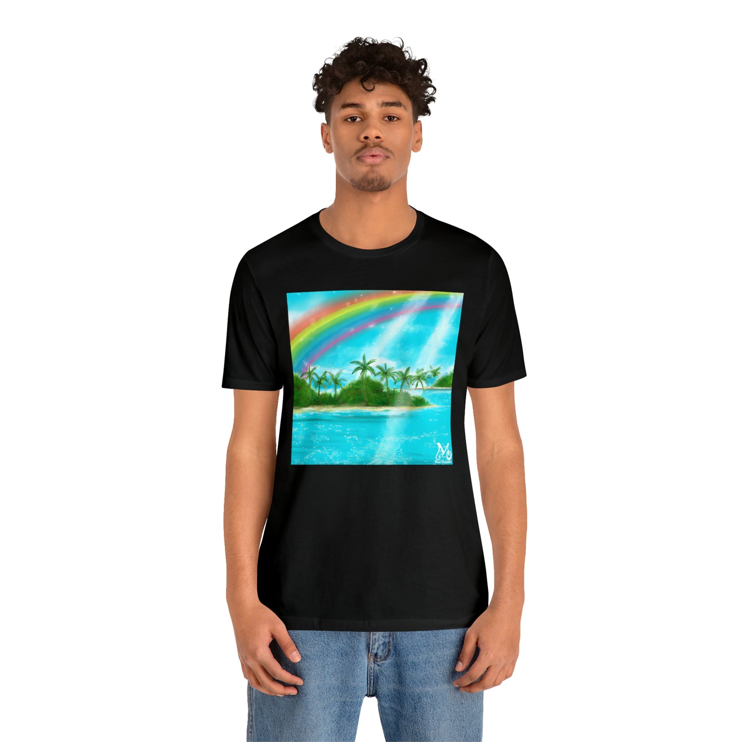 Tropical Serene Vista - T-shirt