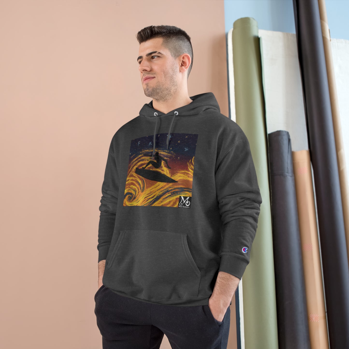 Catching the Heavens Wave - Champion Hoodie