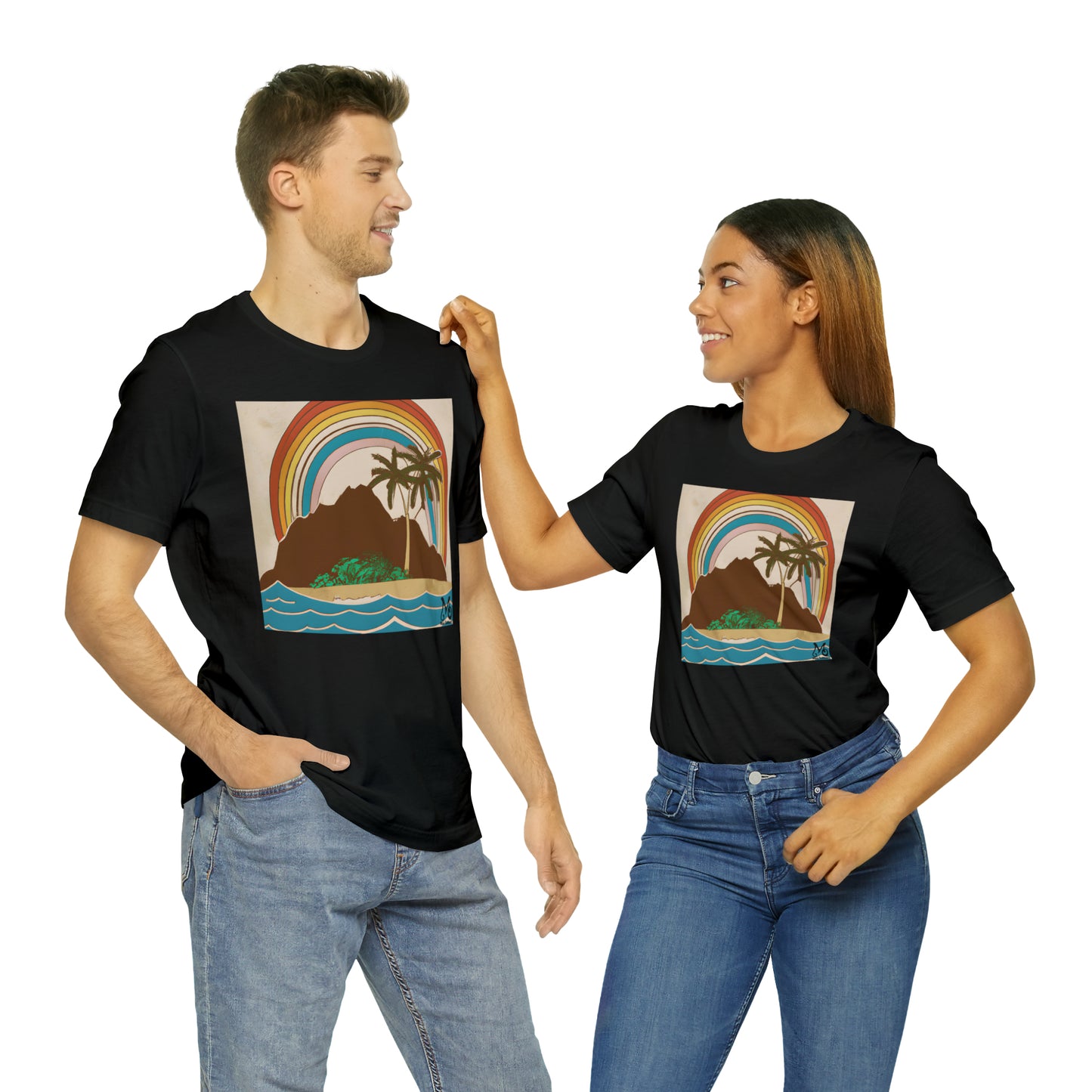 Rainbow Vista Island VI - T-shirt