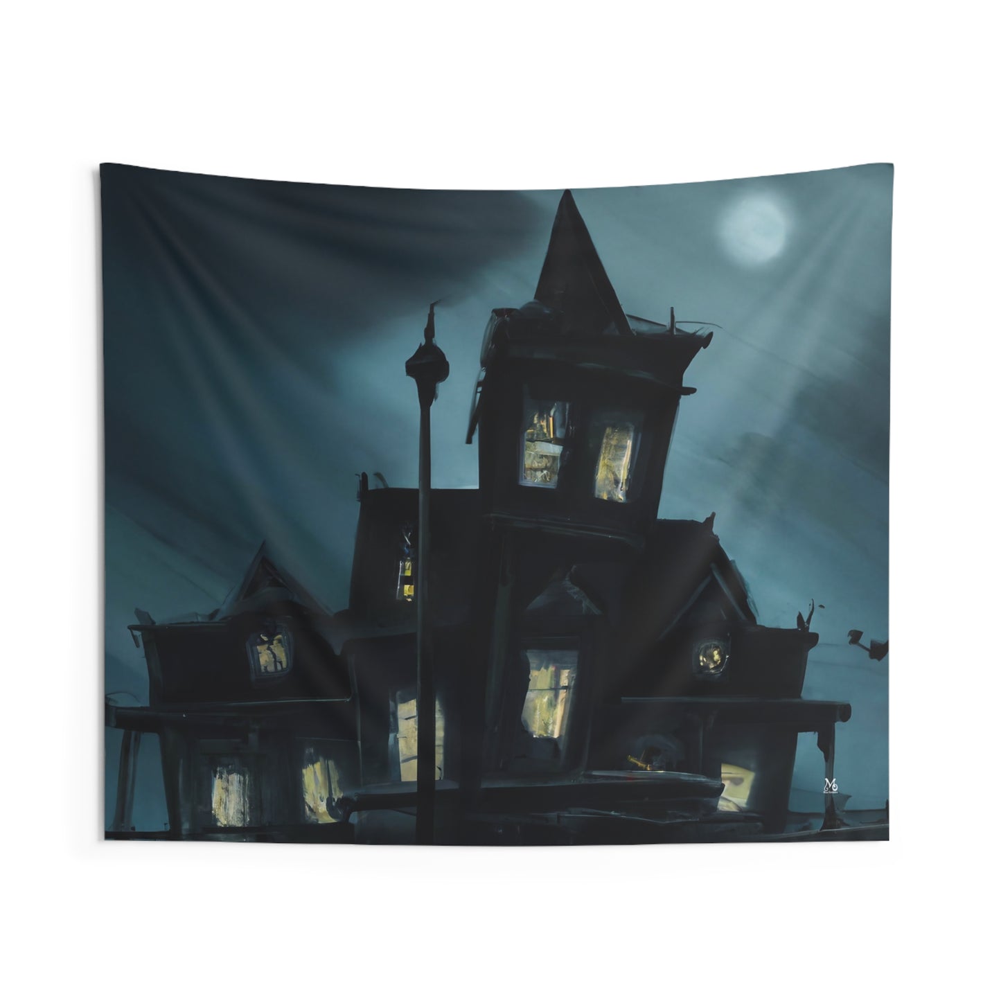 Grimwood Manor - Halloween Tapestry