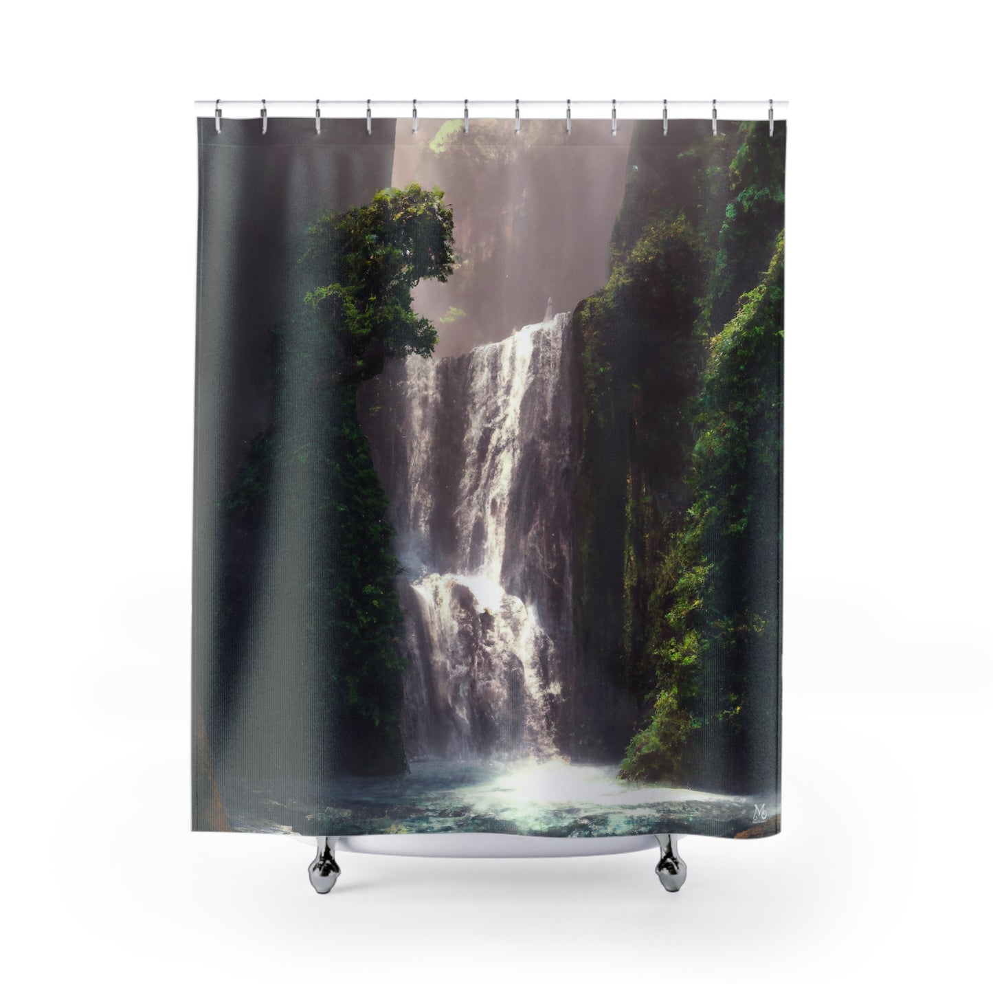 Waikani Falls - Shower Curtain