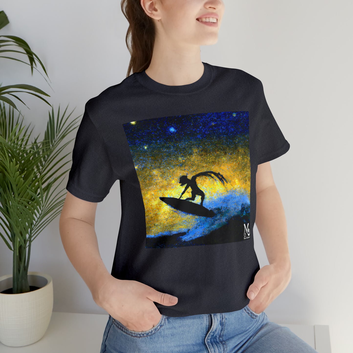 Cresting the Perfect Wave. - T-shirt