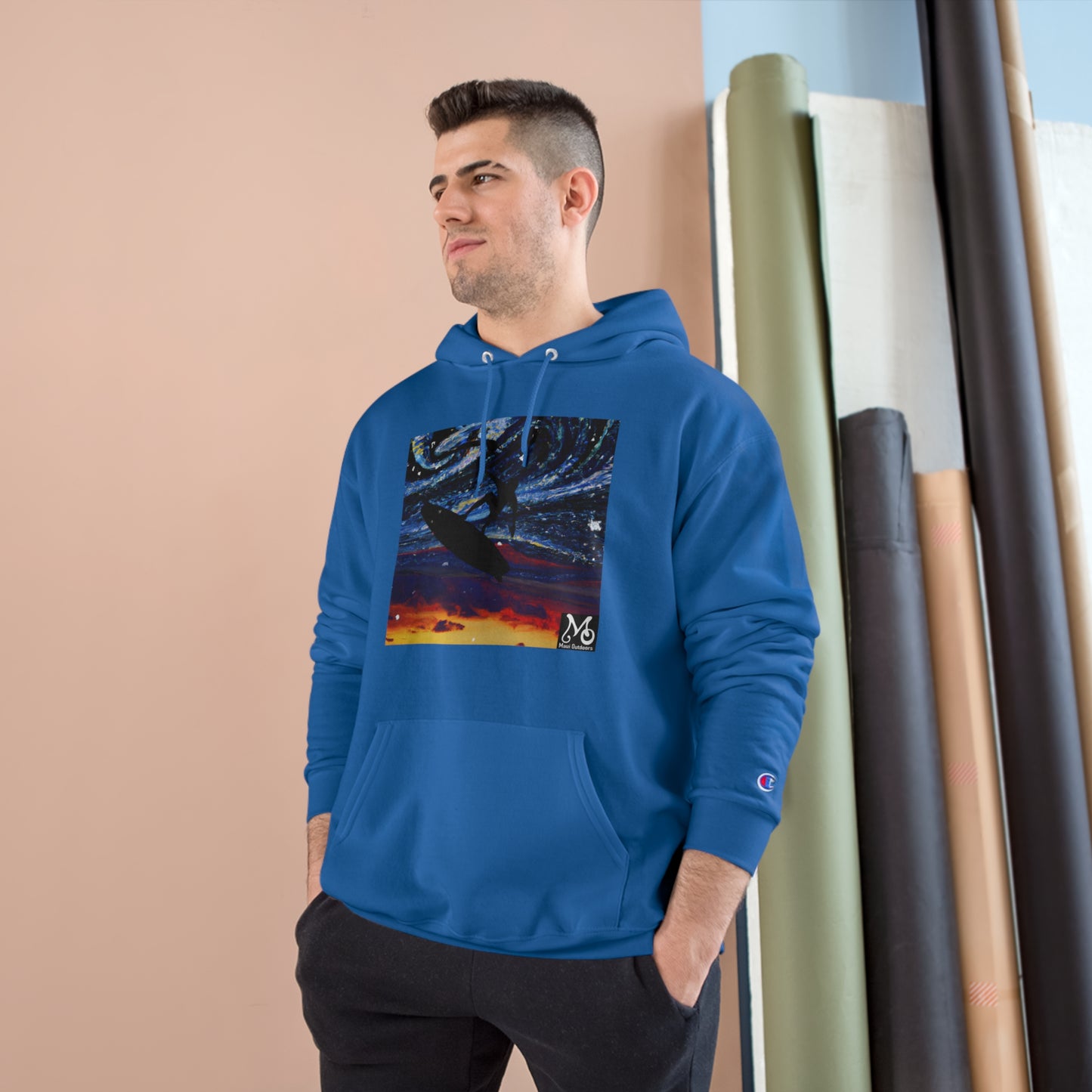 Airy Surf Odyssey - Champion Hoodie