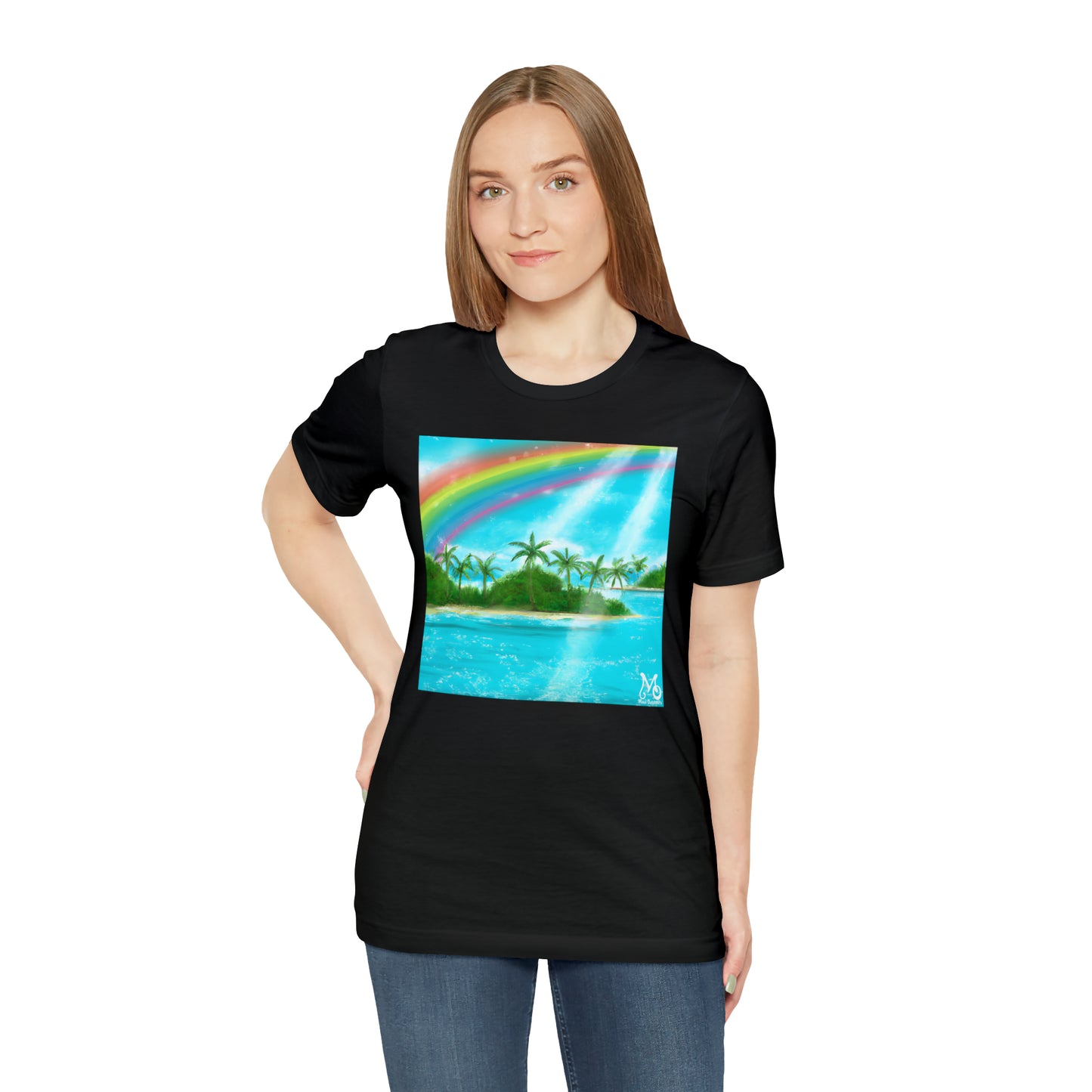 Tropical Serene Vista - T-shirt