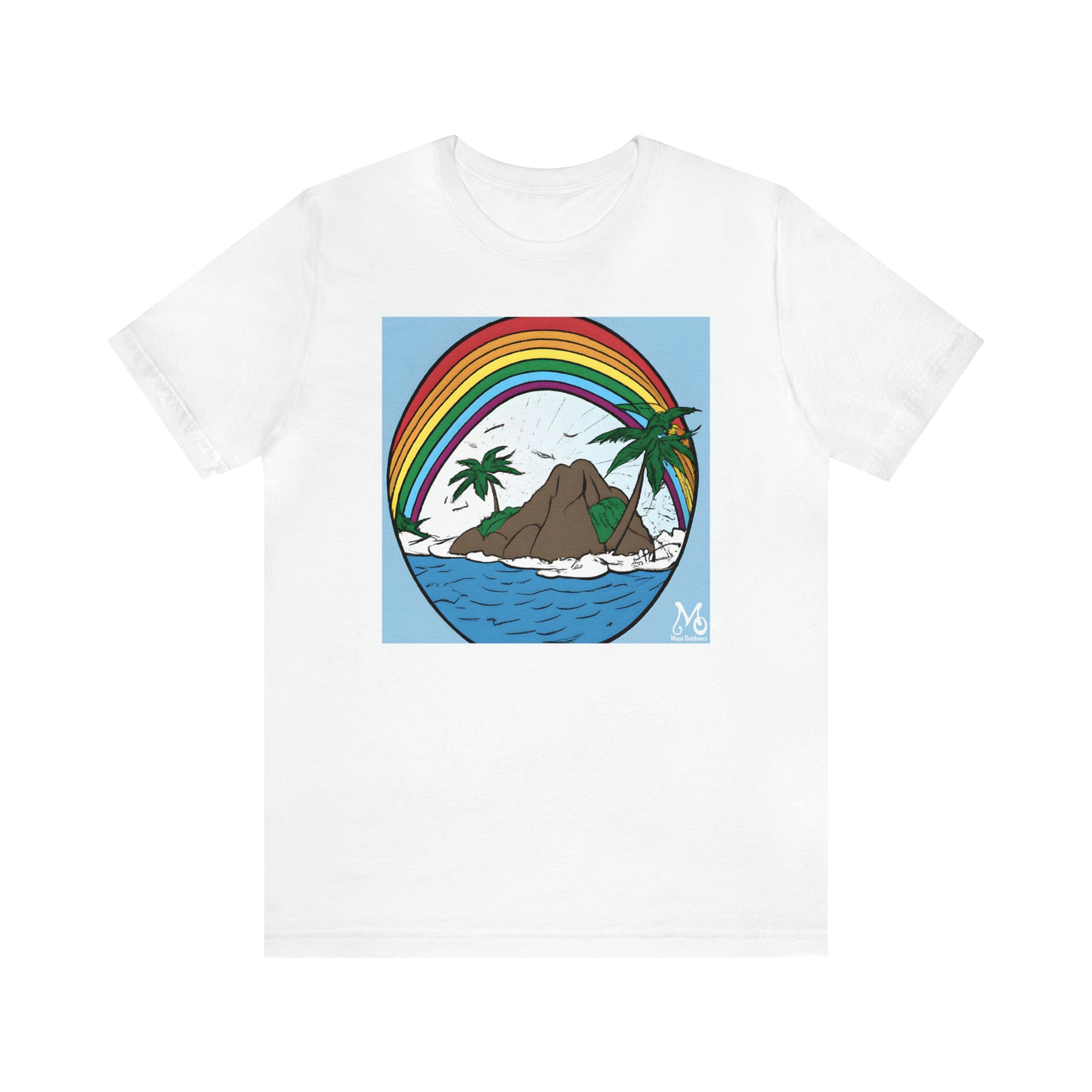 Rainbow Vista Island III - T-shirt