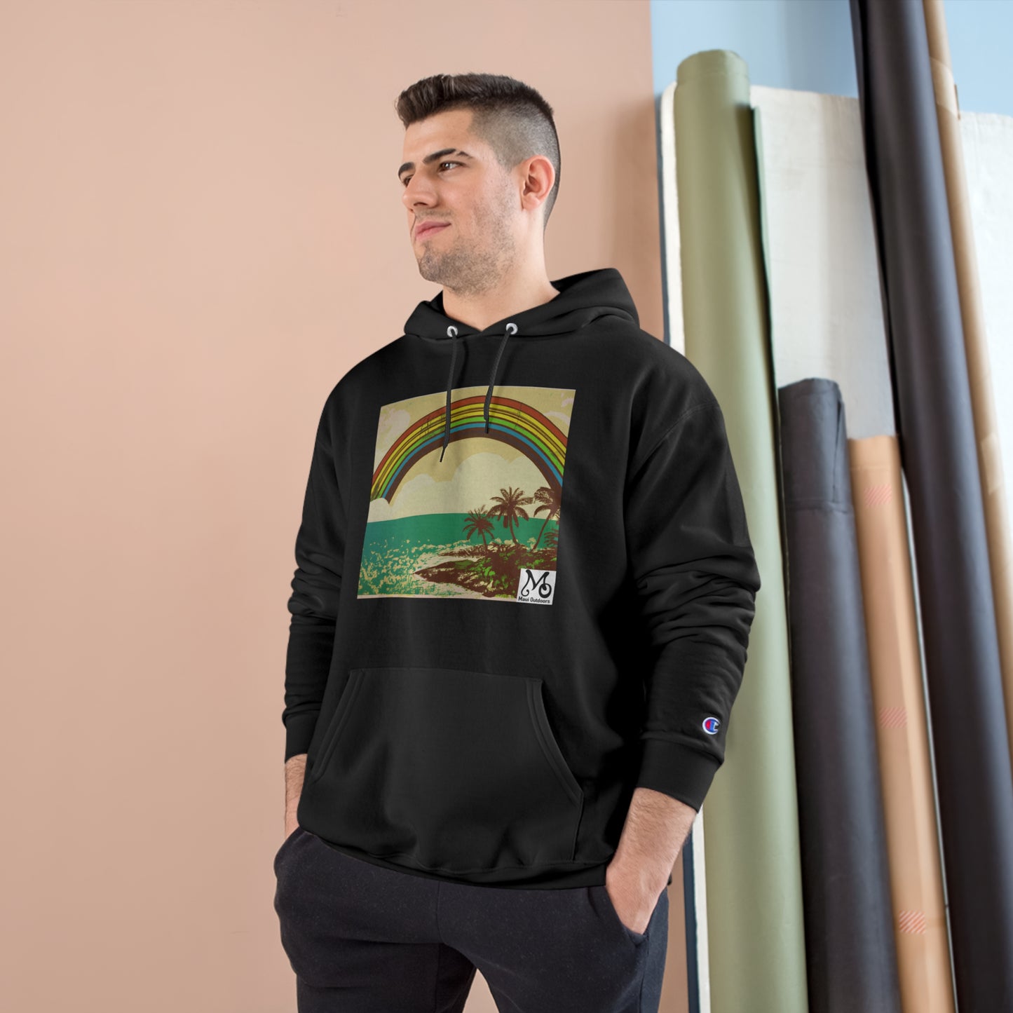 Rainbow Lagoon - Champion Hoodie