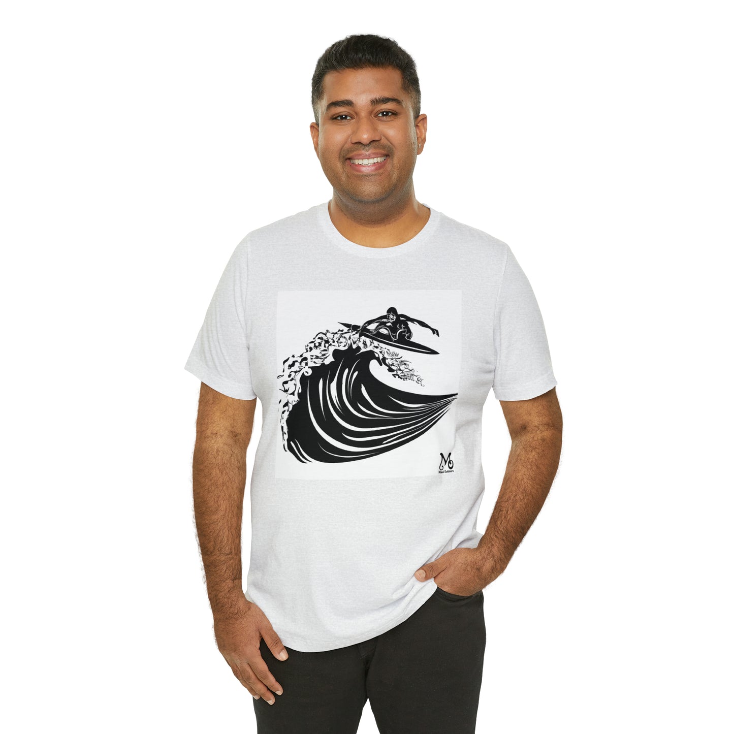 Wave Catching Surfer - T-shirt