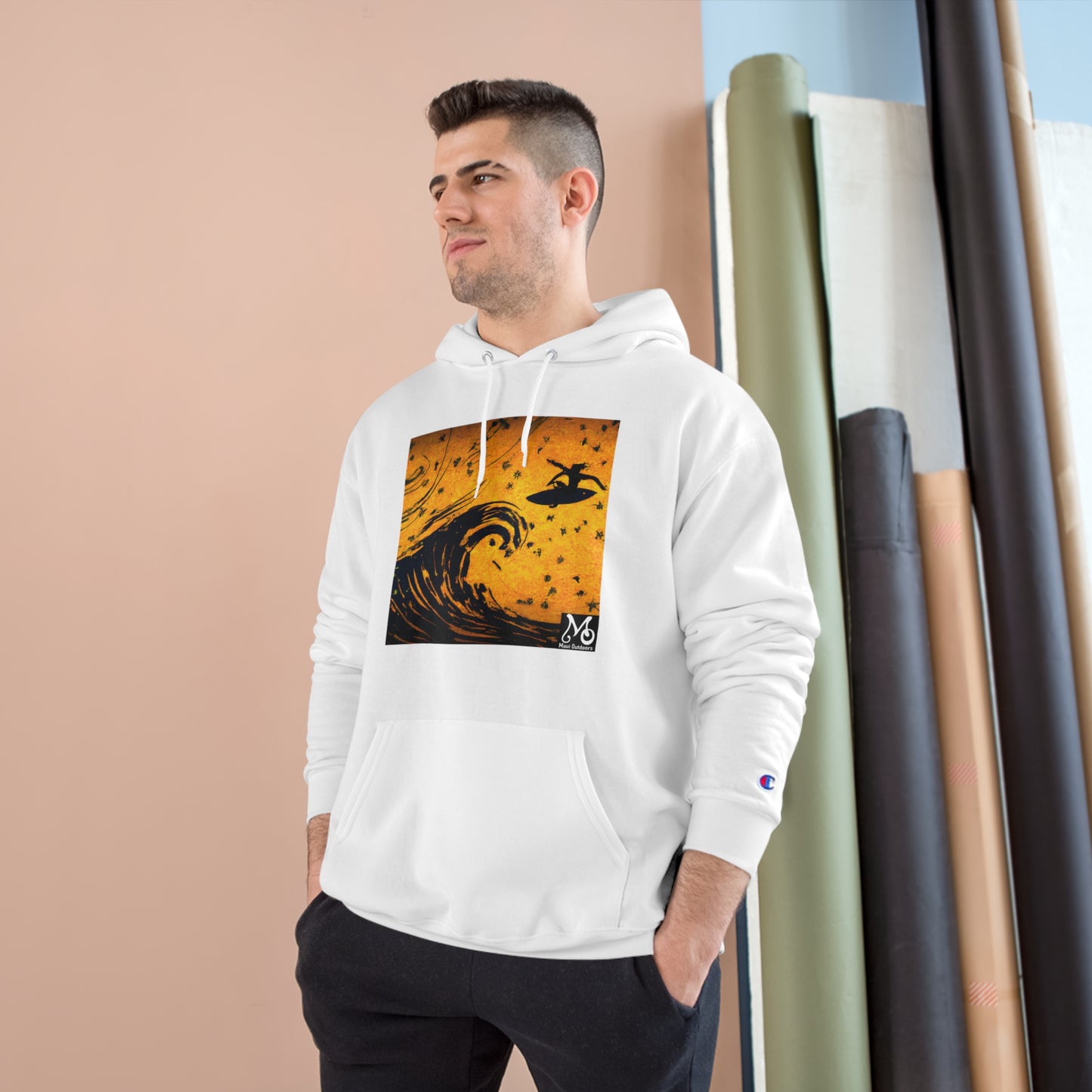 Surfing the Stars - Champion Hoodie