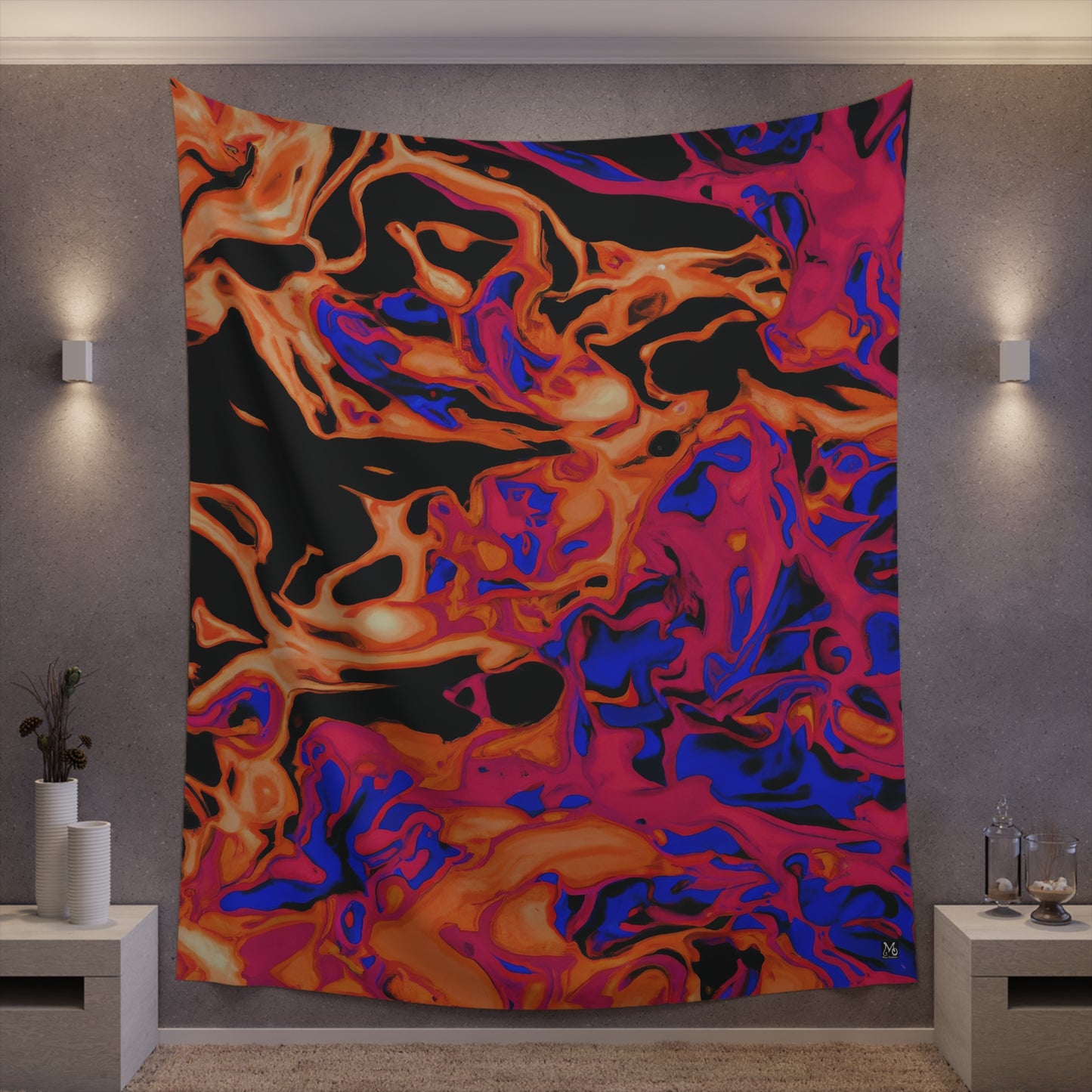 Lava Waves - Tapestry