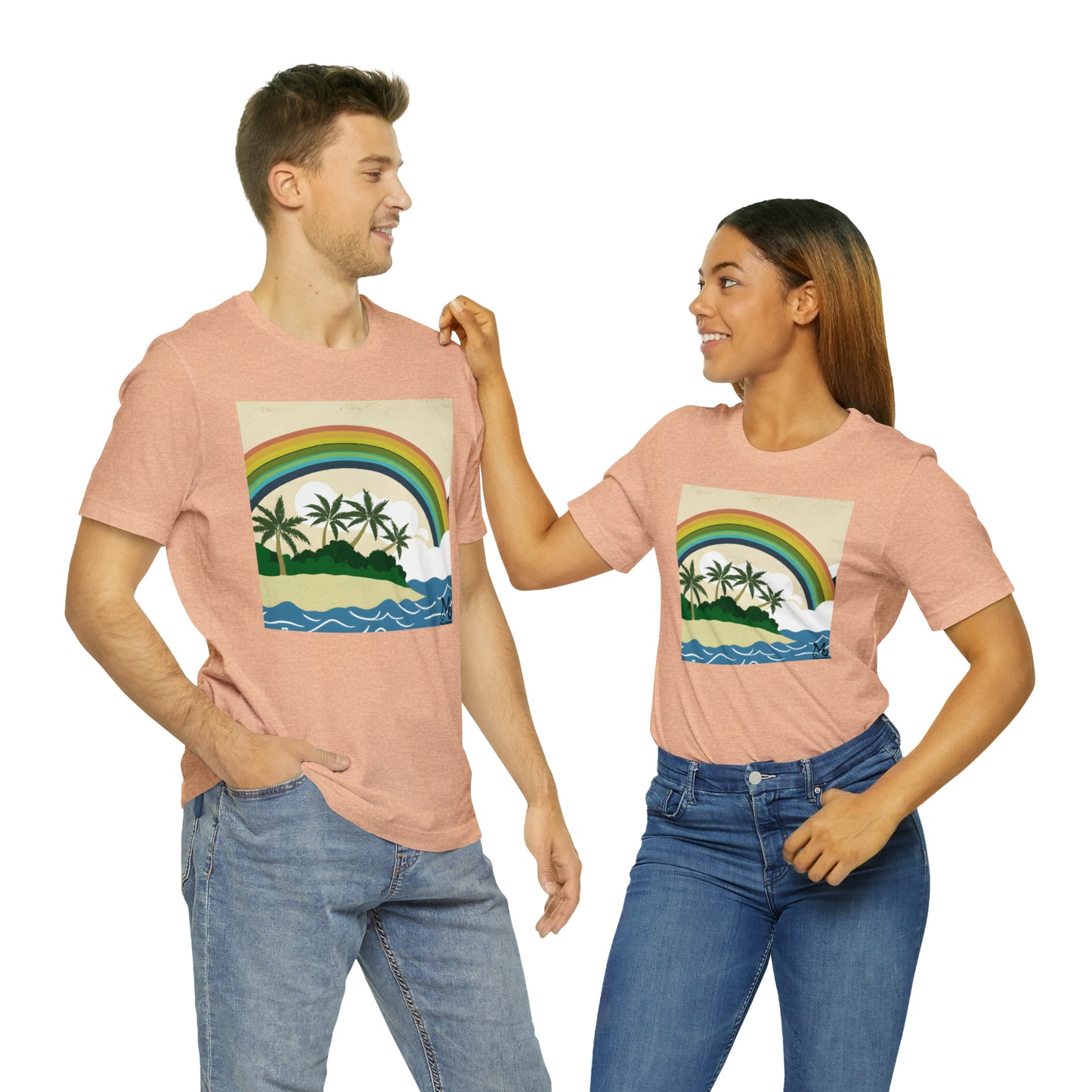 Rainbow Vista Island VII - T-shirt