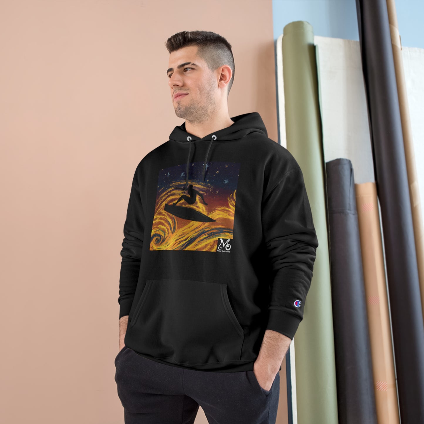 Catching the Heavens Wave - Champion Hoodie