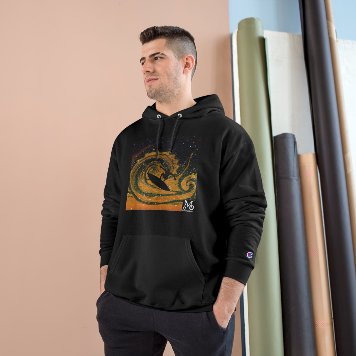 Wave Surfing Fantasy - Champion Hoodie