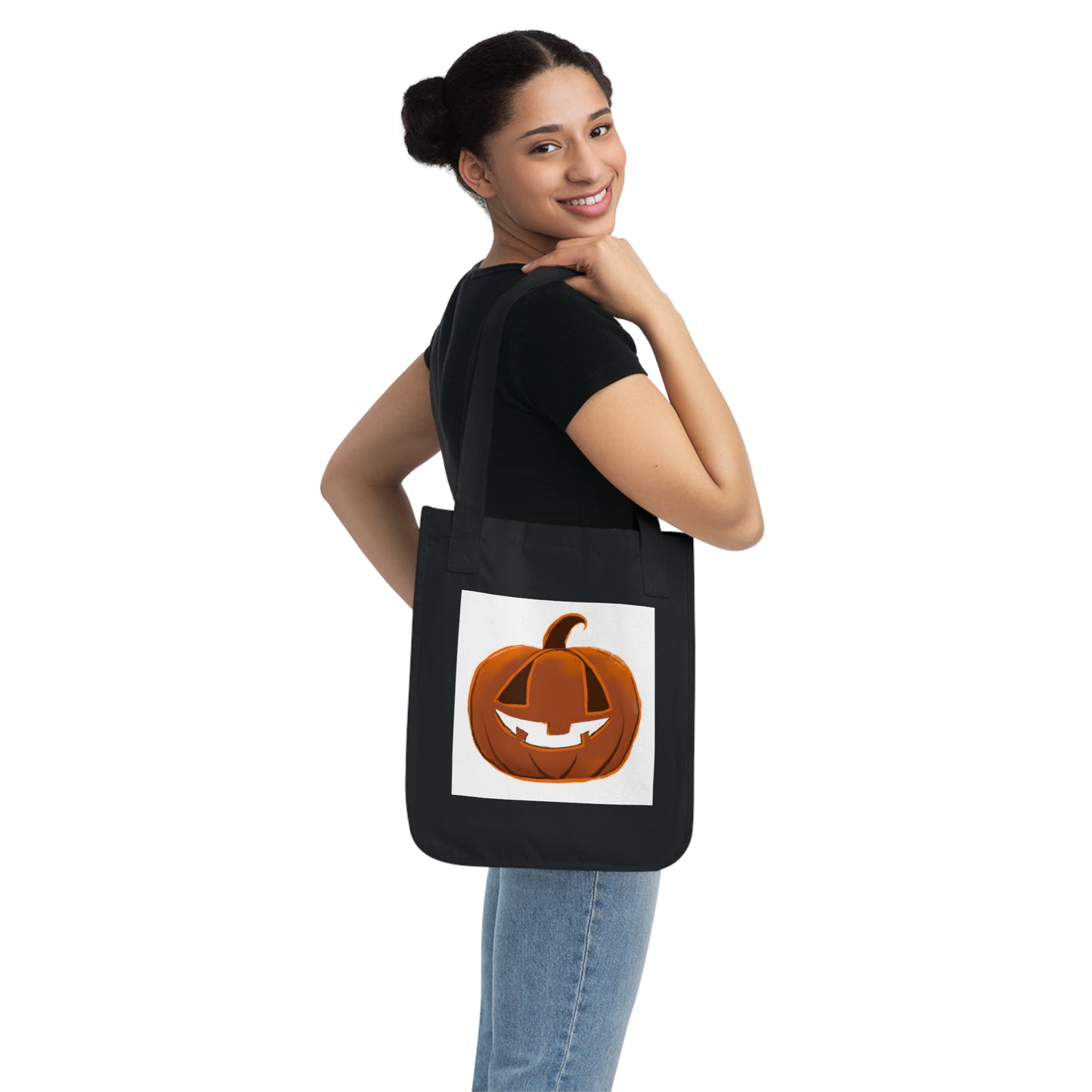 Scary Scarecrow - Organic Canvas Tote Bag