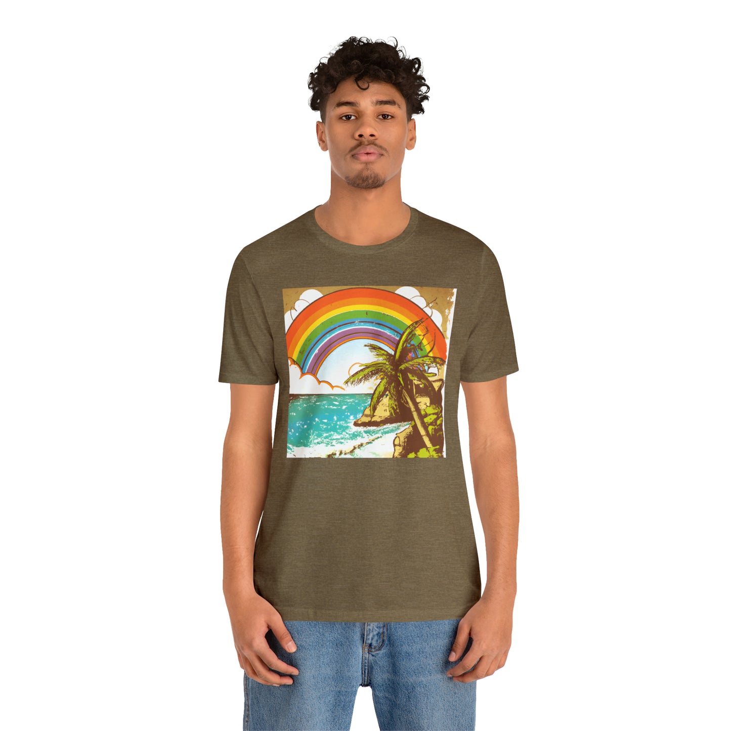 Rainbow Glimmer Island - T-shirt