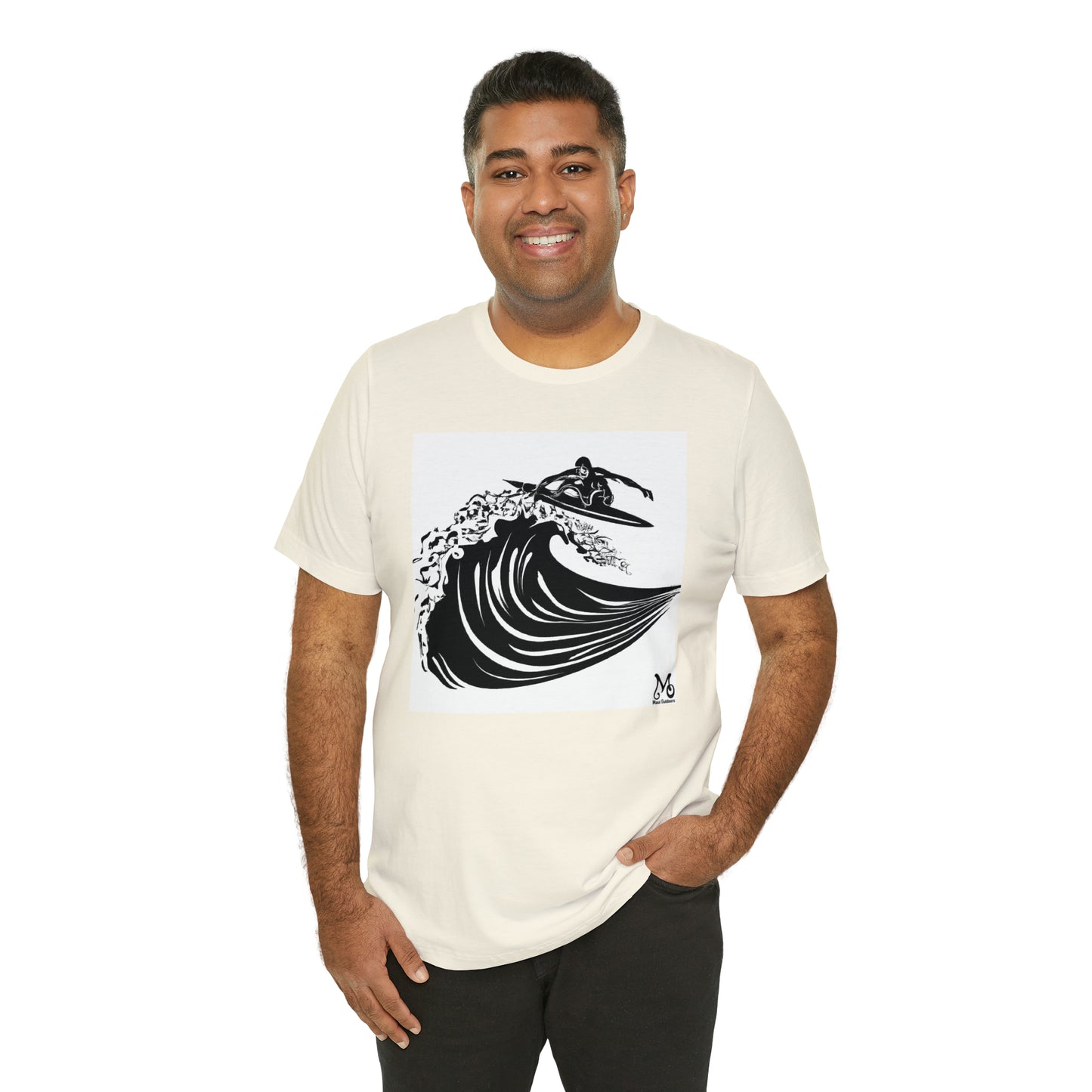 Wave Catching Surfer - T-shirt