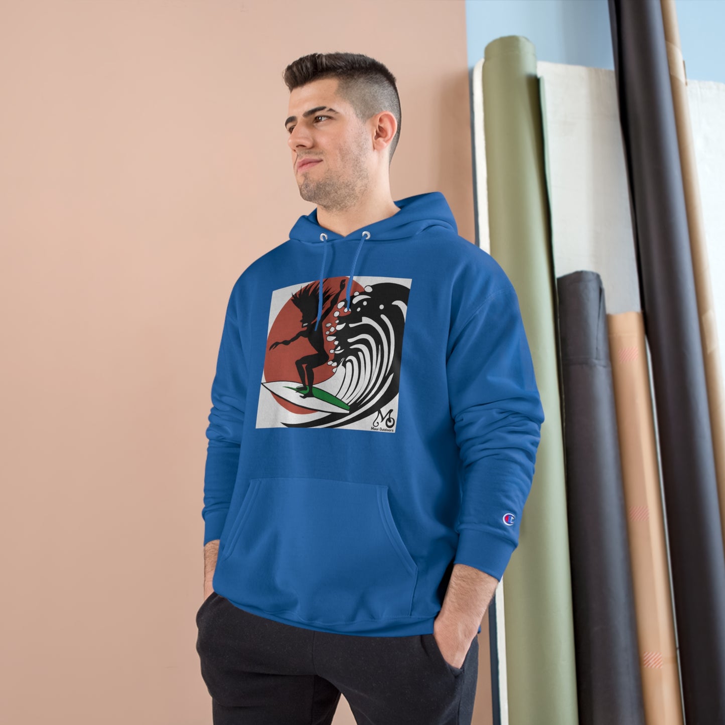 Wave Rider - Champion Hoodie