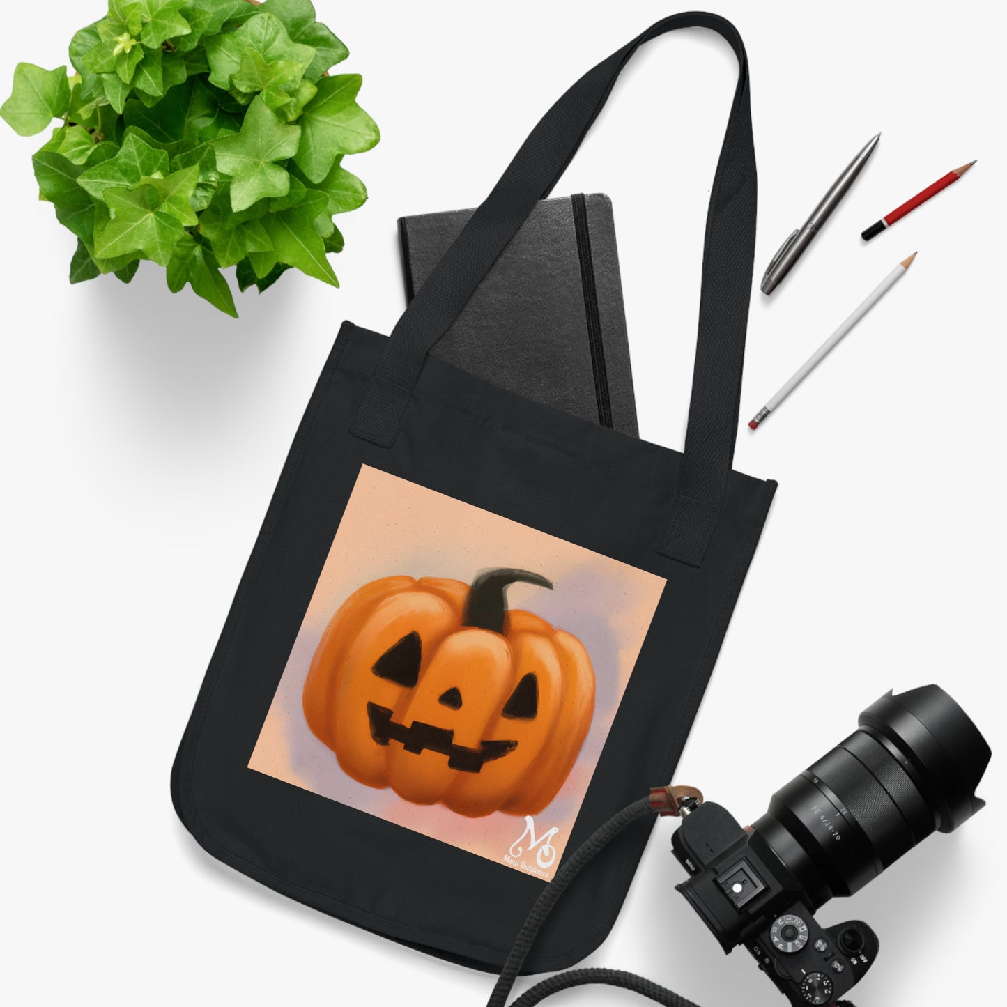 Frightful O'Lantern - Organic Canvas Tote Bag