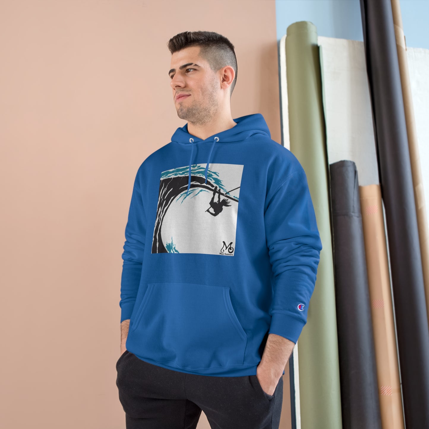 Wave Surfer - Champion Hoodie