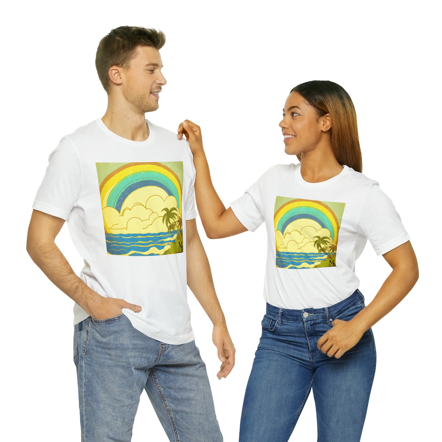 Rainbow Perch Island - T-shirt