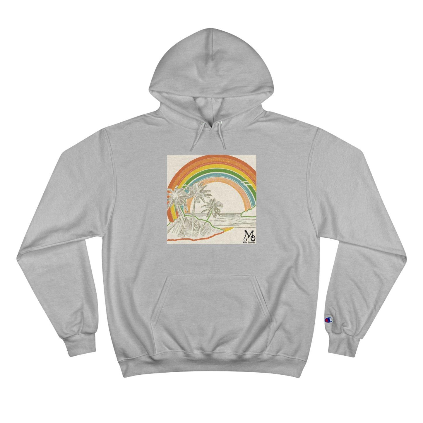 Rainbow Orca - Champion Hoodie