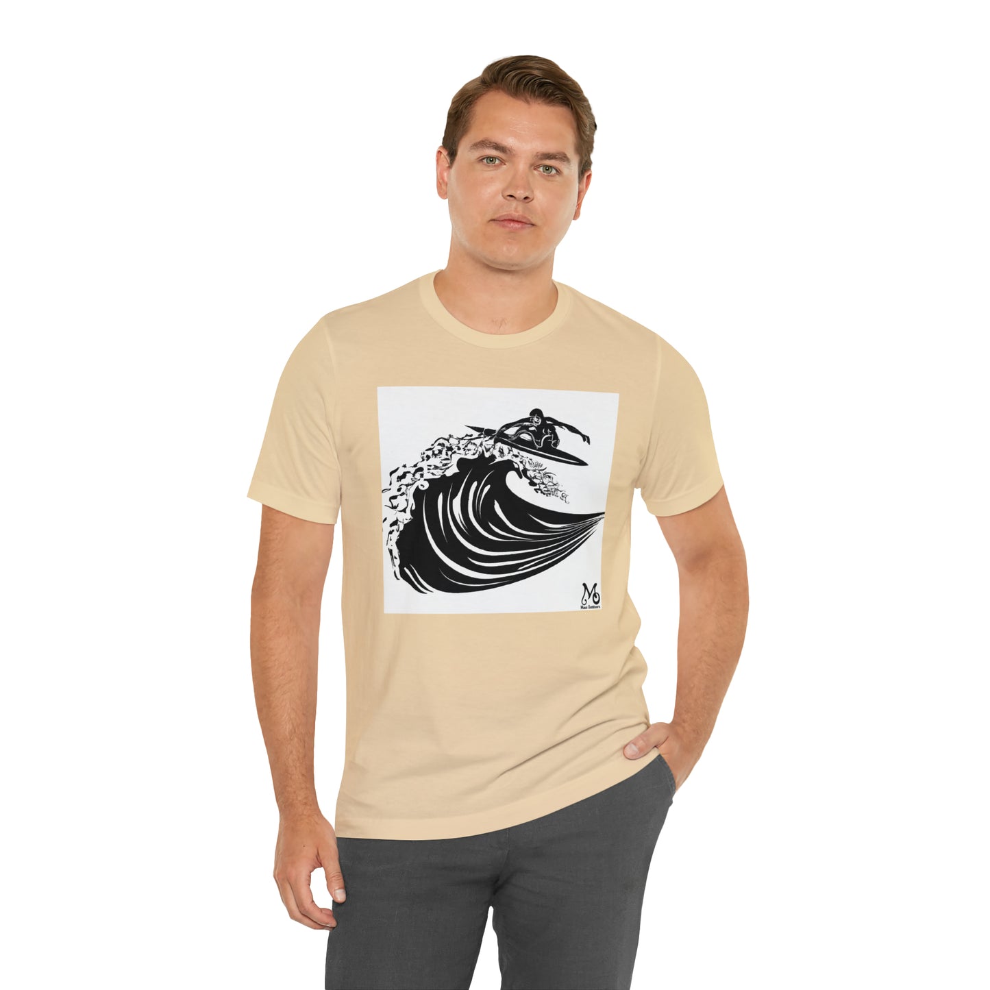 Wave Catching Surfer - T-shirt